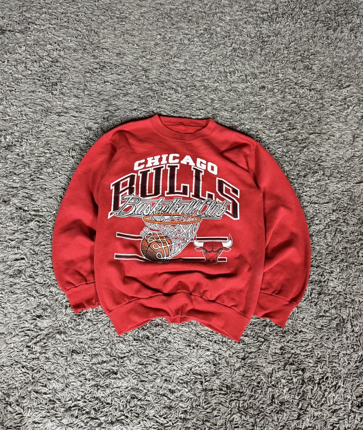 Logo 7 Chicago Bulls Vintage Logo 7 Licensed 1990Crewneck Size US S / EU 44-46 / 1 - 1 Thumbnail