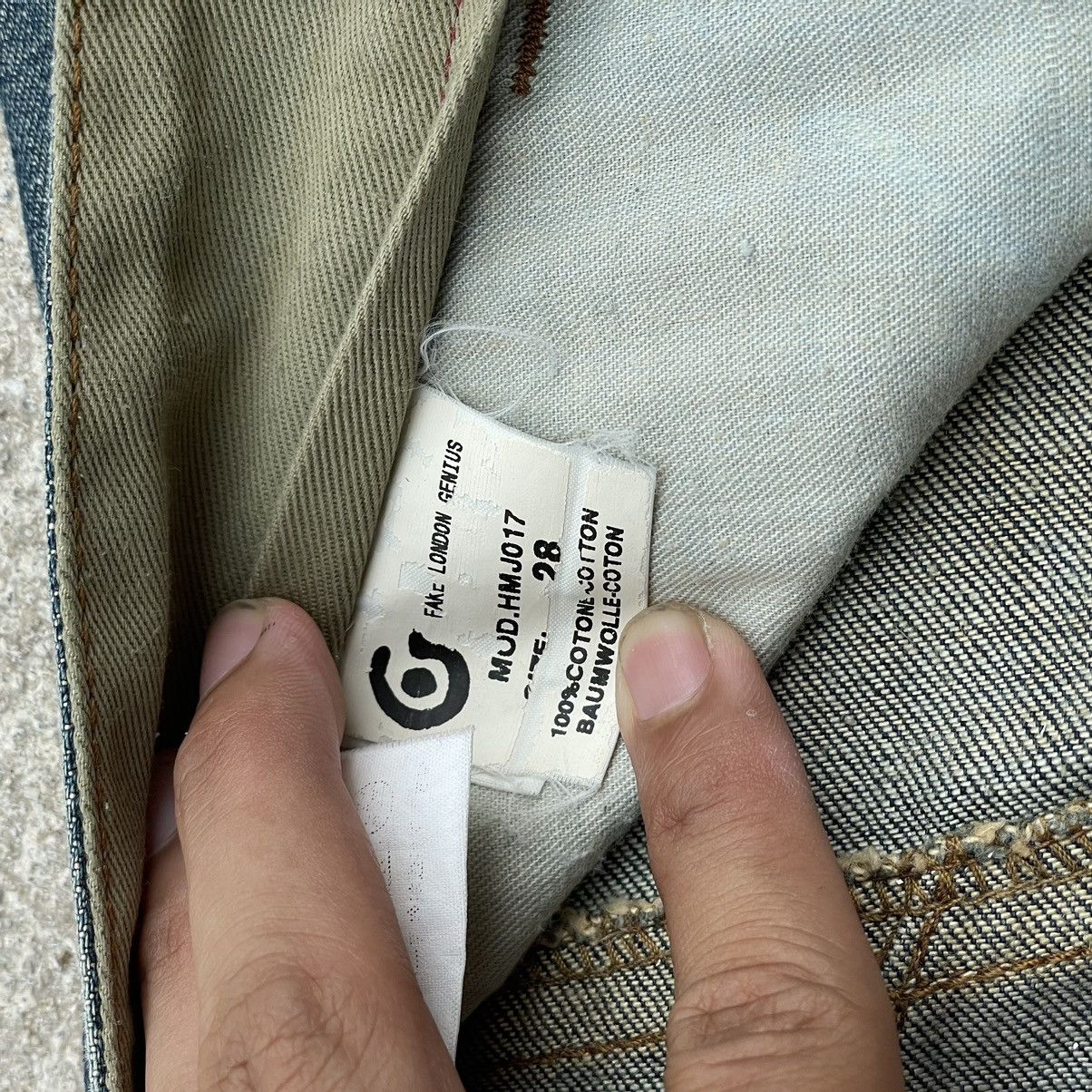 Fake London Genius SUPER RARE ARCHIVAL 1<10 FAKE LONDON GENIUS JEAN Size US 30 / EU 46 - 12 Thumbnail
