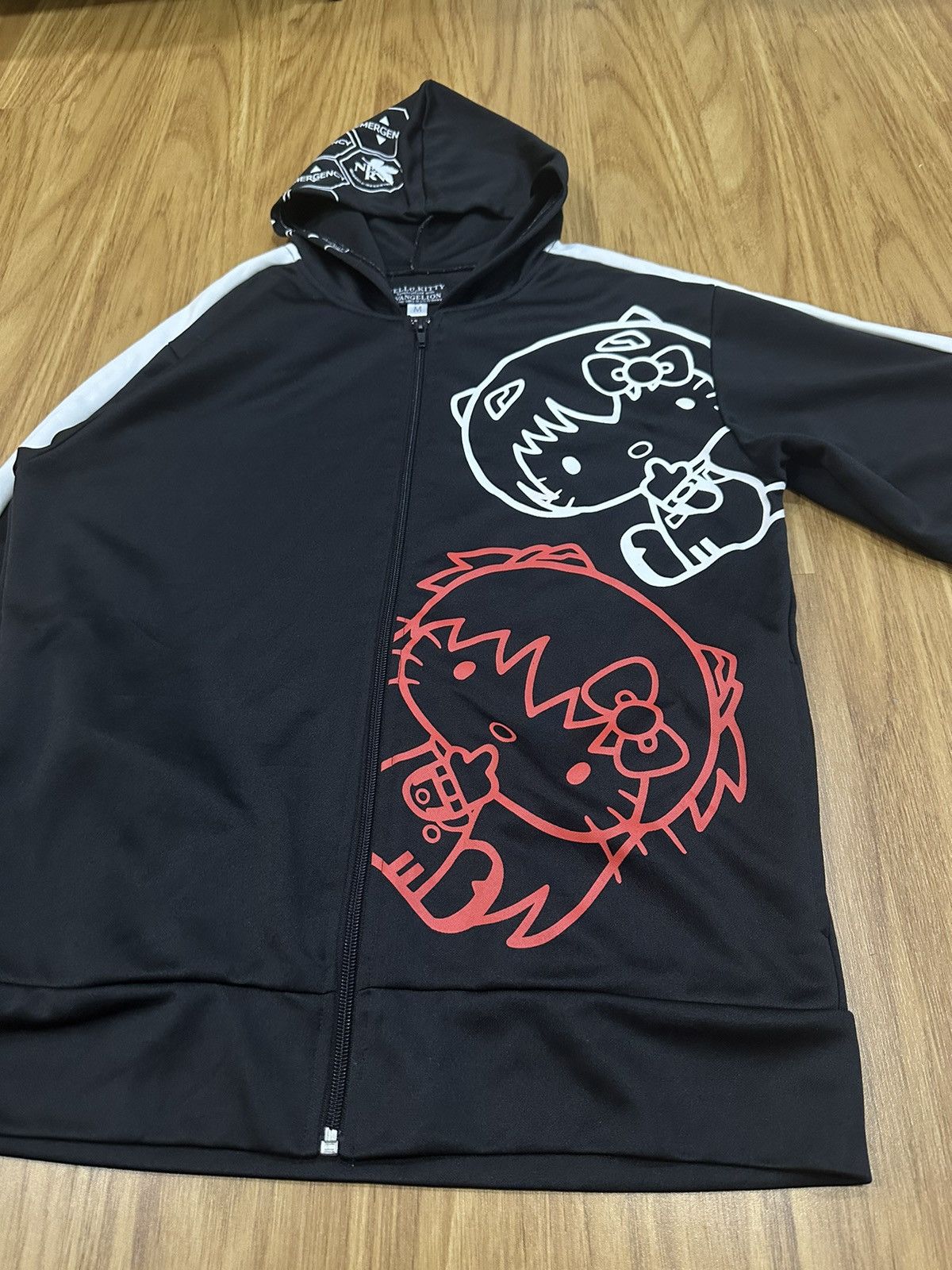Anime 2012 Super Rare Hello Kitty x Neon Genesis Evangelion Size US M / EU 48-50 / 2 - 12 Thumbnail