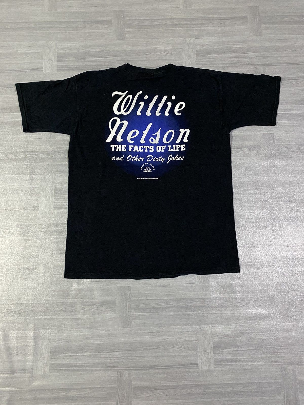 Band Tees Vintage Willie Nelson - The Facts of Life Book Promo Tour Size US XL / EU 56 / 4 - 11 Thumbnail