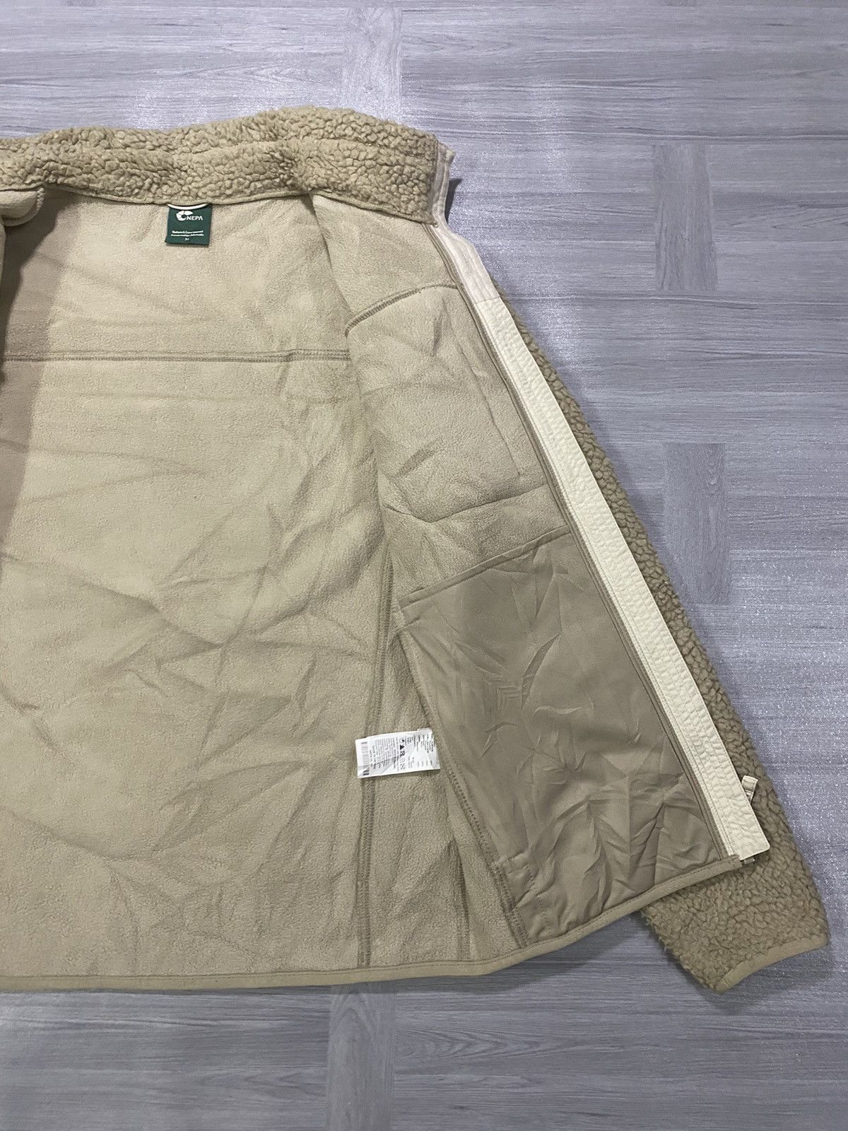 Japanese Brand Nepa Sherpa Fleece Jacket Size US XS / EU 42 / 0 - 10 Thumbnail