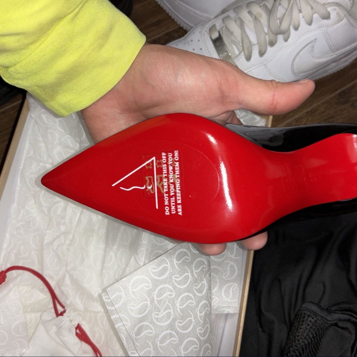 Christian Louboutin Christian Louboutin Kate PumpRed Bottoms Size US 7.5 / IT 37.5 - 7 Thumbnail