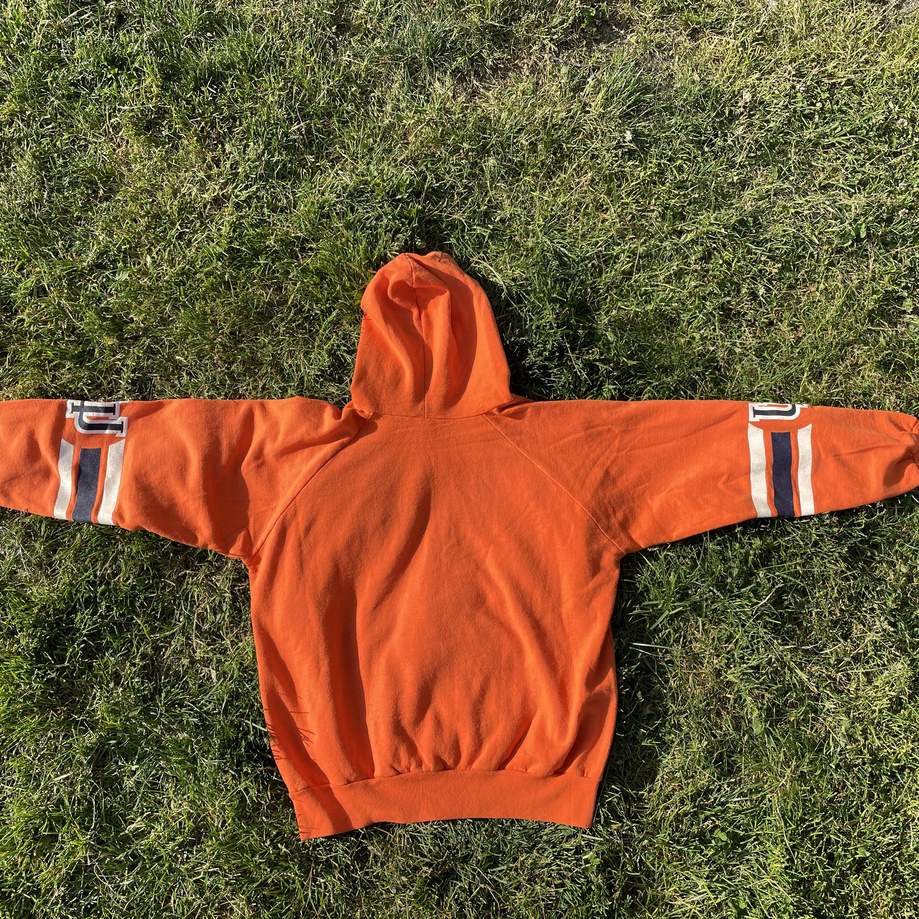 Other Vtg 70s Illinois Fighting Illini Hoodie Raglan Sleeve USA Size US L / EU 52-54 / 3 - 5 Thumbnail