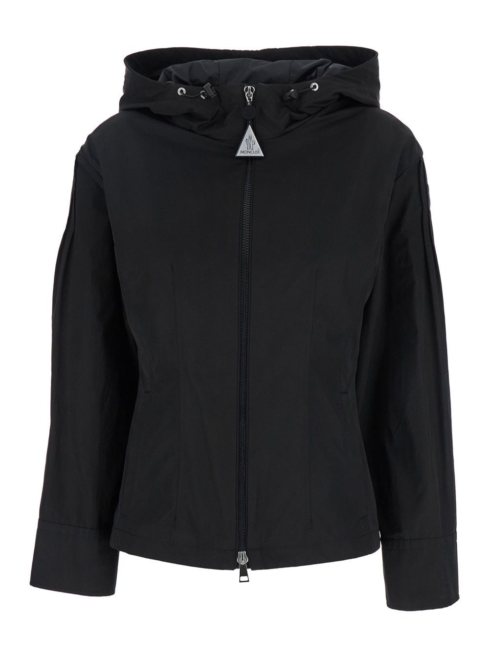 【MONCLER】PAU HOODED JACKET Moncler: Black Pau Jacket | SSENSE