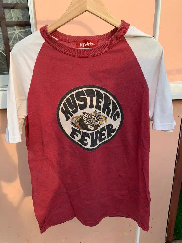 Hysteric Glamour Vintage Hysteric Glamour Raglan Graphic Tee Archive Japan Size US M / EU 48-50 / 2 - 1 Thumbnail