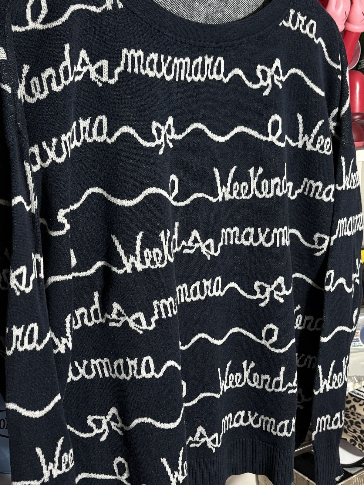 Max Mara Rare Over Print Weekend Max Mara Crop Top Sweatshirt Size S / US 4 / IT 40 - 5 Thumbnail