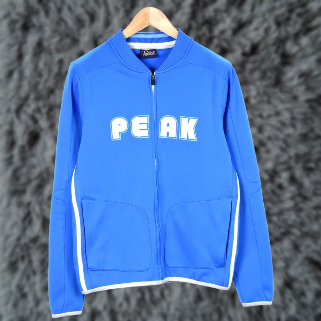 Peak Performance PEAK PERFORMANCE Fairway Z Sweatshirt Men M Blue Pockets Logo Full Zip Size US M / EU 48-50 / 2 - 1 Thumbnail