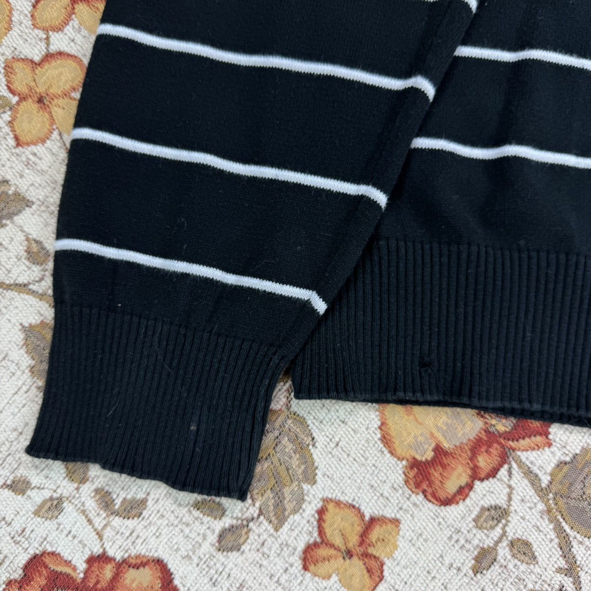 Other Archive V-neck Stripped Knit avant garde grunge old money Size US L / EU 52-54 / 3 - 5 Thumbnail