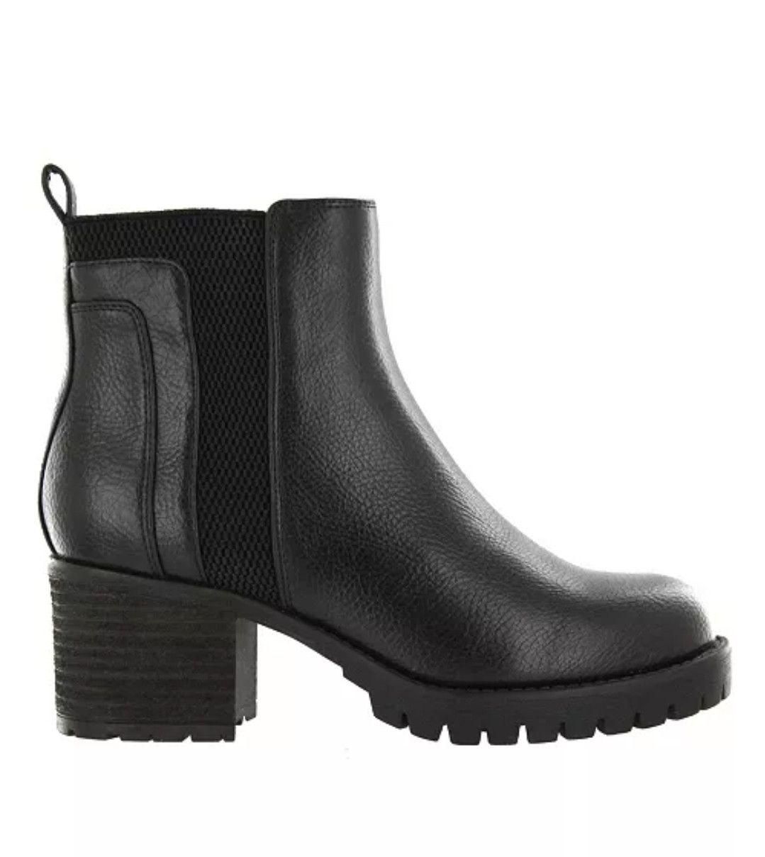 Other MIA Colten black faux leather ankle boots (size 9) Size US 9 / IT 39 - 7 Thumbnail