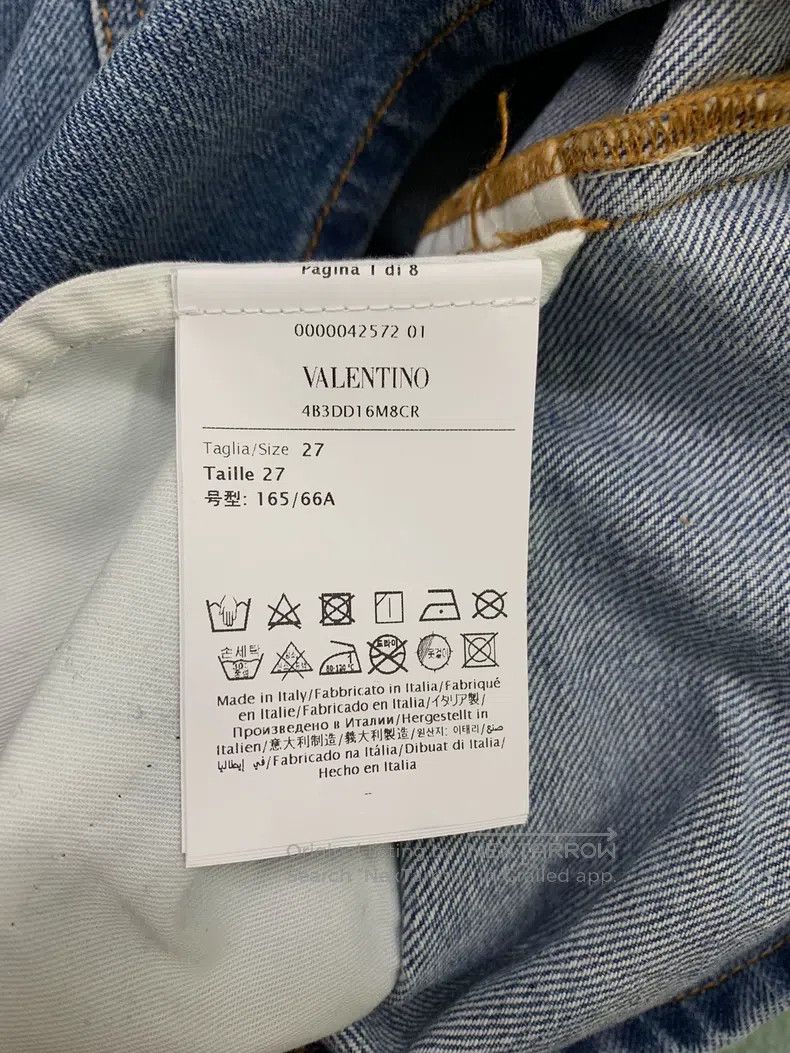 Valentino Valentino Denim shorts with metal buckles Size 27" / US 4 / IT 40 - 5 Thumbnail