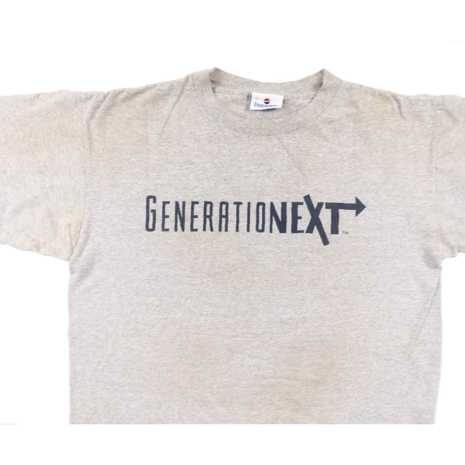 NEXT VINTAGE Pepsi T-Shirt Adult XL Gray Short Sleeve 90s Single Stitch Mens Size US XL / EU 56 / 4 - 3 Thumbnail