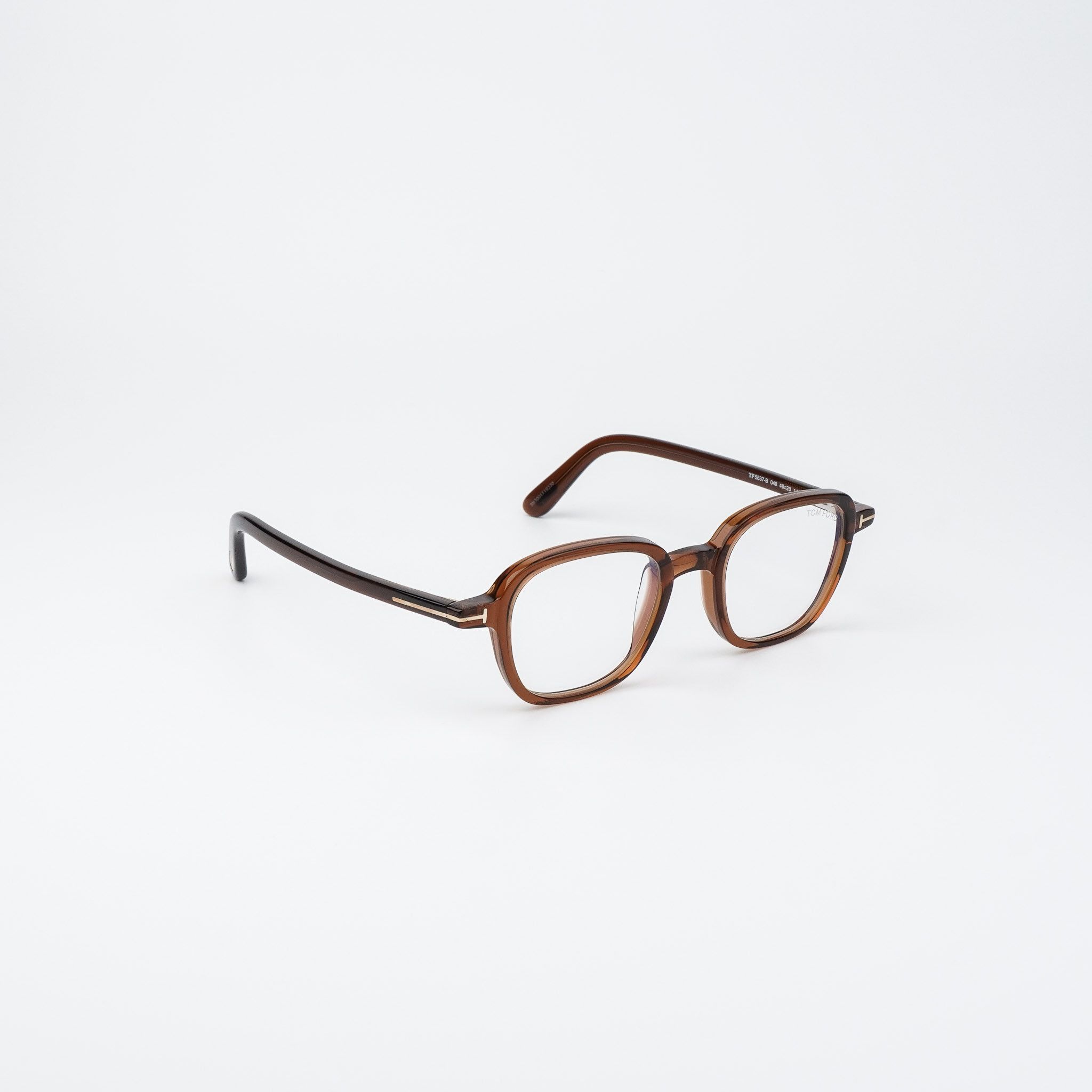 Tom Ford Tom Ford Men Eyeglasses Square FT5837-B 048 NEW AUTHENTIC Size ONE SIZE - 4 Thumbnail