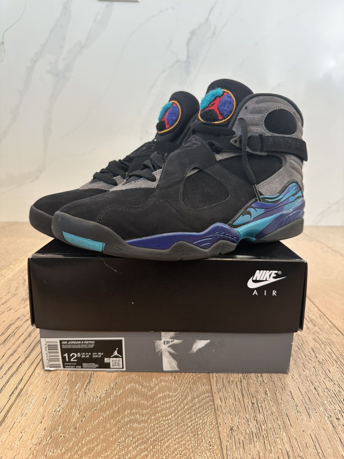Jordan 8 Retro Aqua 2025