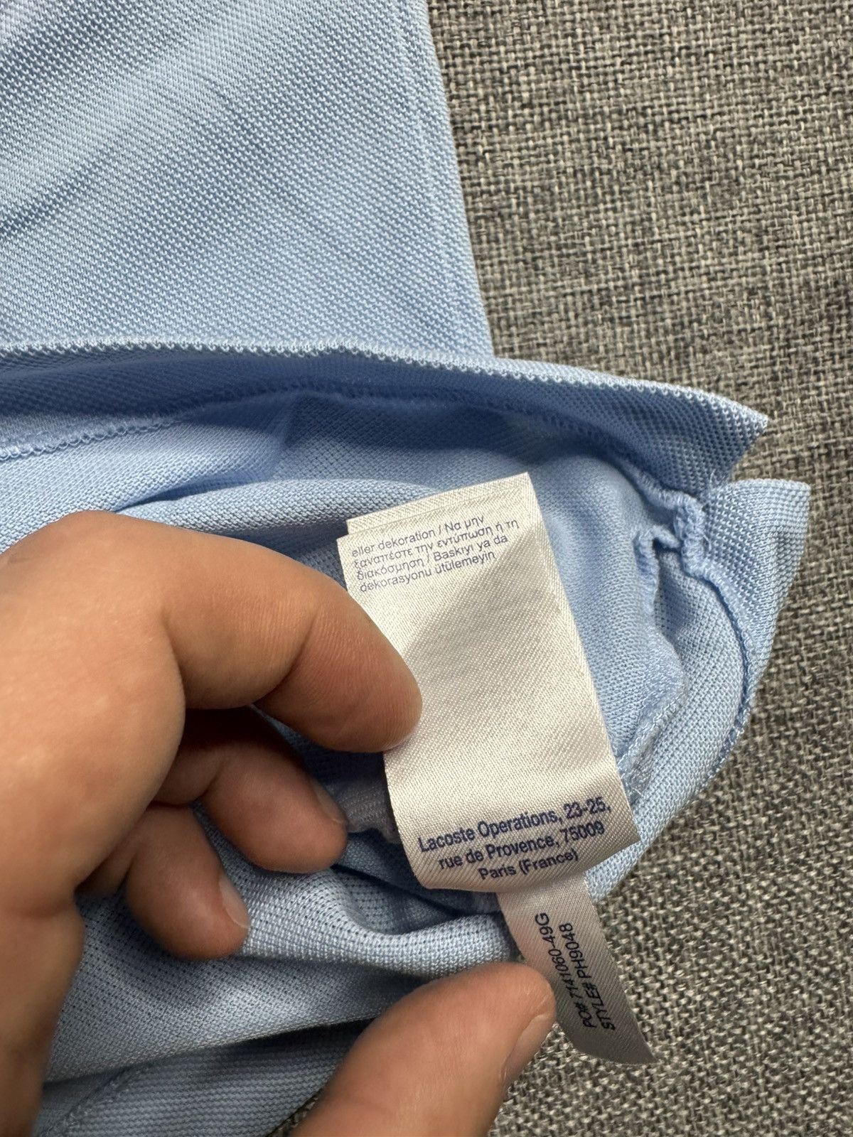 Lacoste Polos Lacoste Live Size US S / EU 44-46 / 1 - 11 Thumbnail