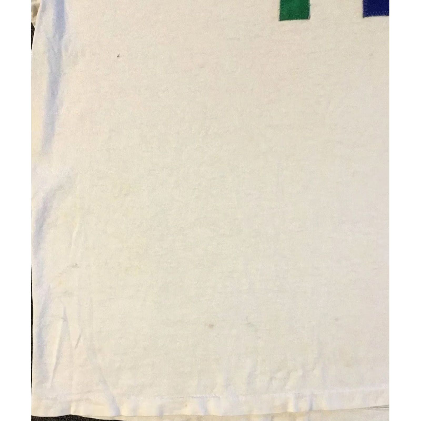 Kappa VINTAGE Kappa Thrashed Faded Distress Shirt XL White Men T-Shirt 90s College Fraternity Grunge Punk Graphic Tee Cap/Frat USA Made Single Stitch Size US XL / EU 56 / 4 - 7 Thumbnail