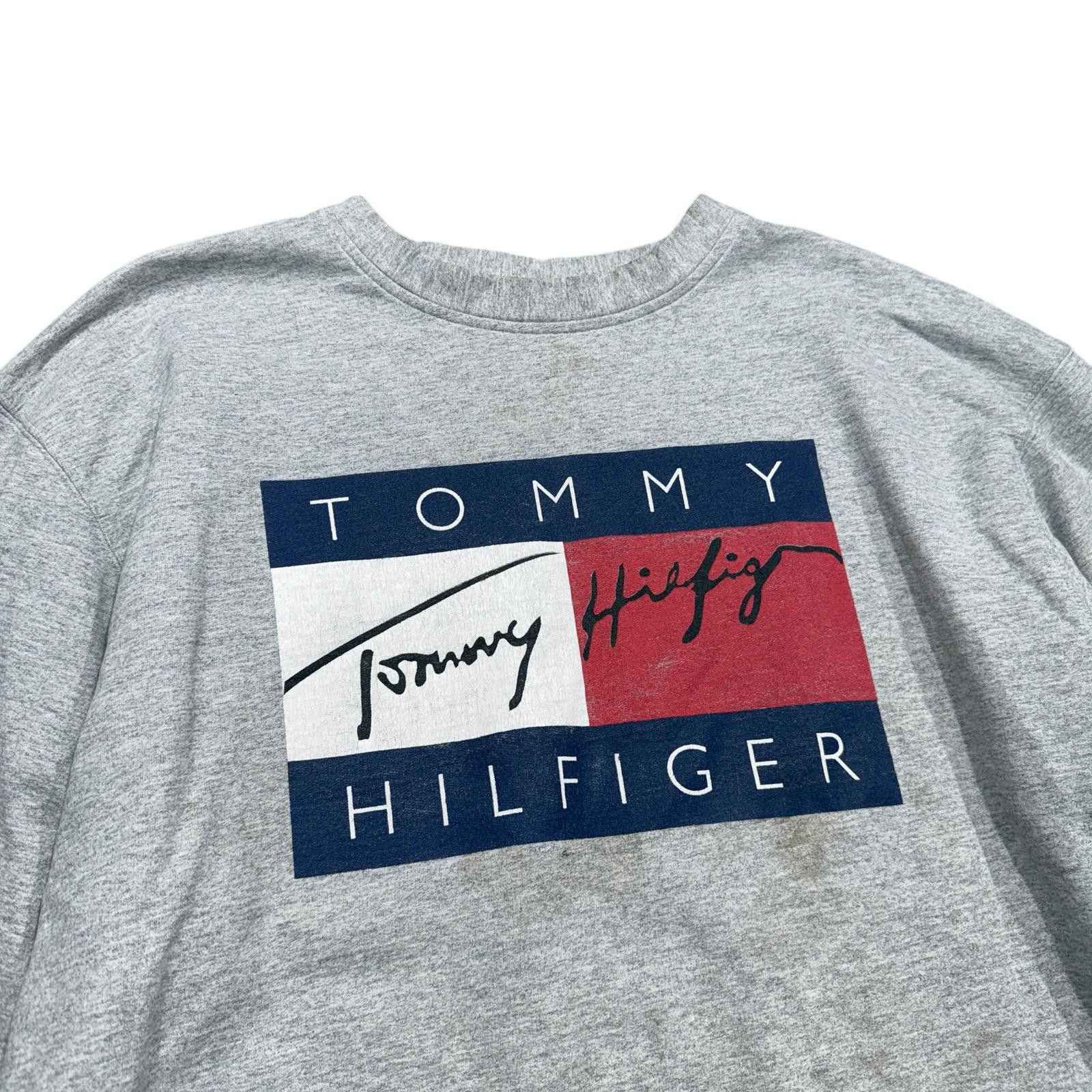 Tommy Hilfiger Tommy Hilfiger Vintage Long Sleeve Pullover Crewneck Size US XL / EU 56 / 4 - 3 Thumbnail