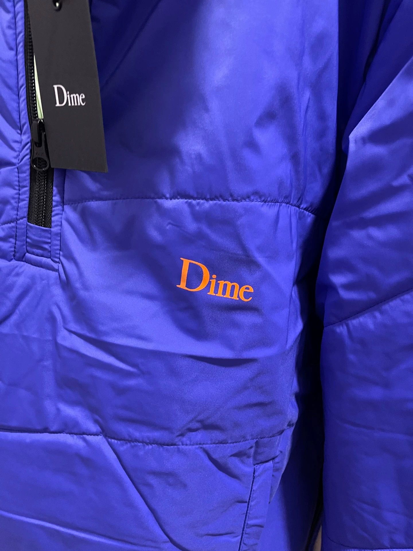 Dime Dime Trail Half Zip Jacket Iron Blue (Purple) L Printed Size US L / EU 52-54 / 3 - 3 Thumbnail