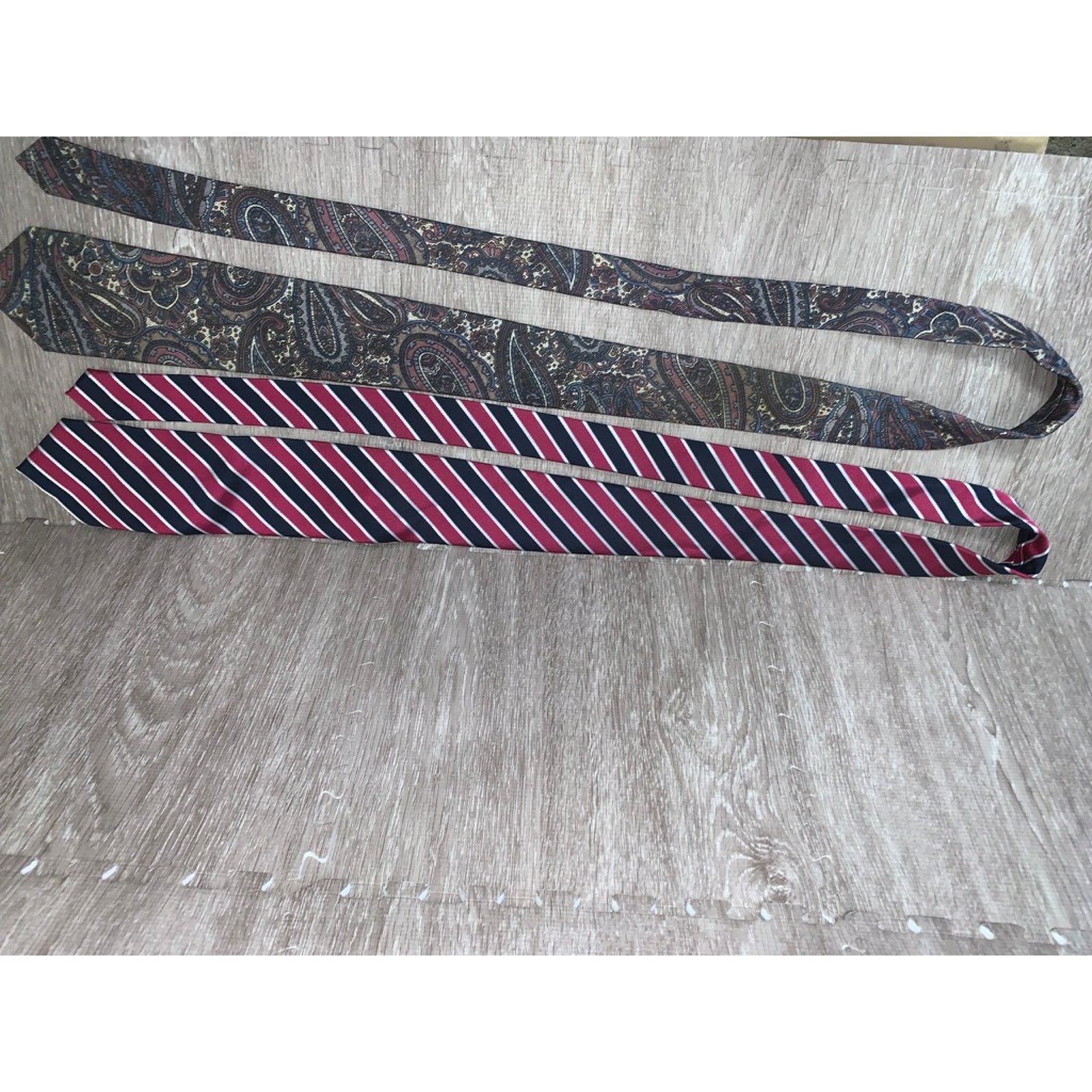The Unbranded Brand Set of 5 Men's Floral Tie Set Multicolor Designer Business Size ONE SIZE - 10 Thumbnail