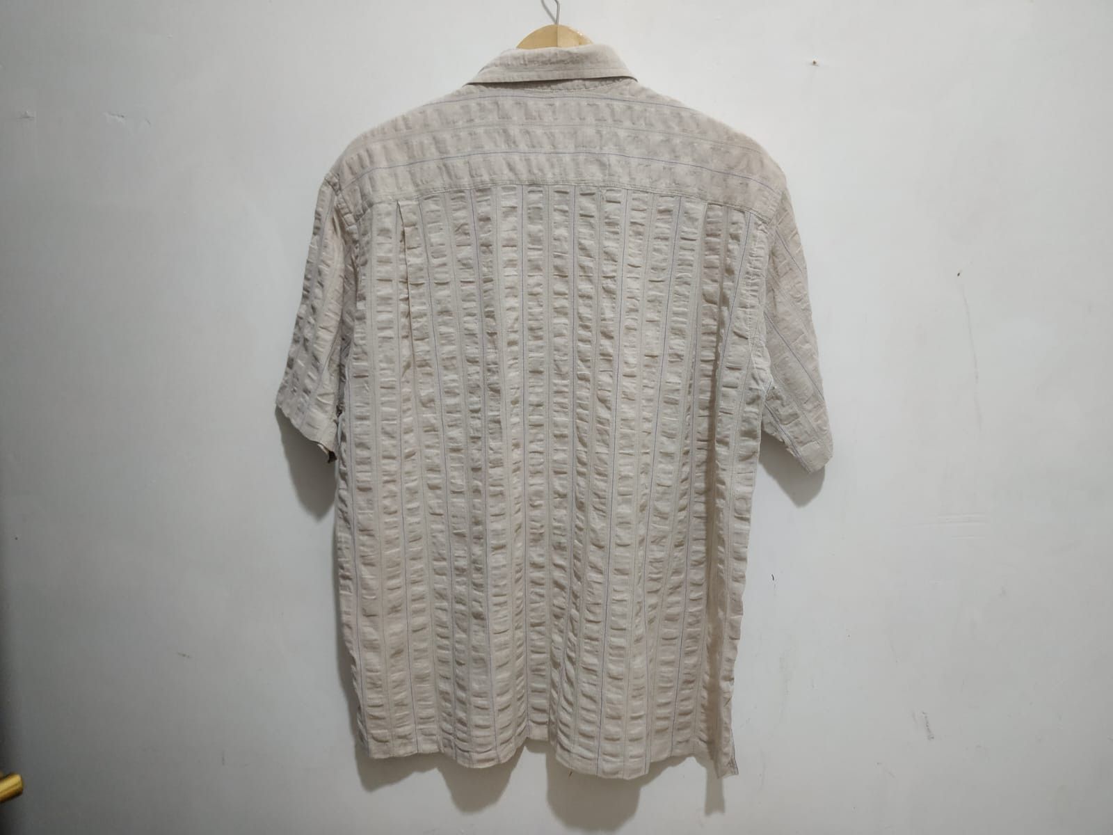 Lanvin Vintage Lanvin Wringkle Pleat Shirt Size US L / EU 52-54 / 3 - 2 Thumbnail