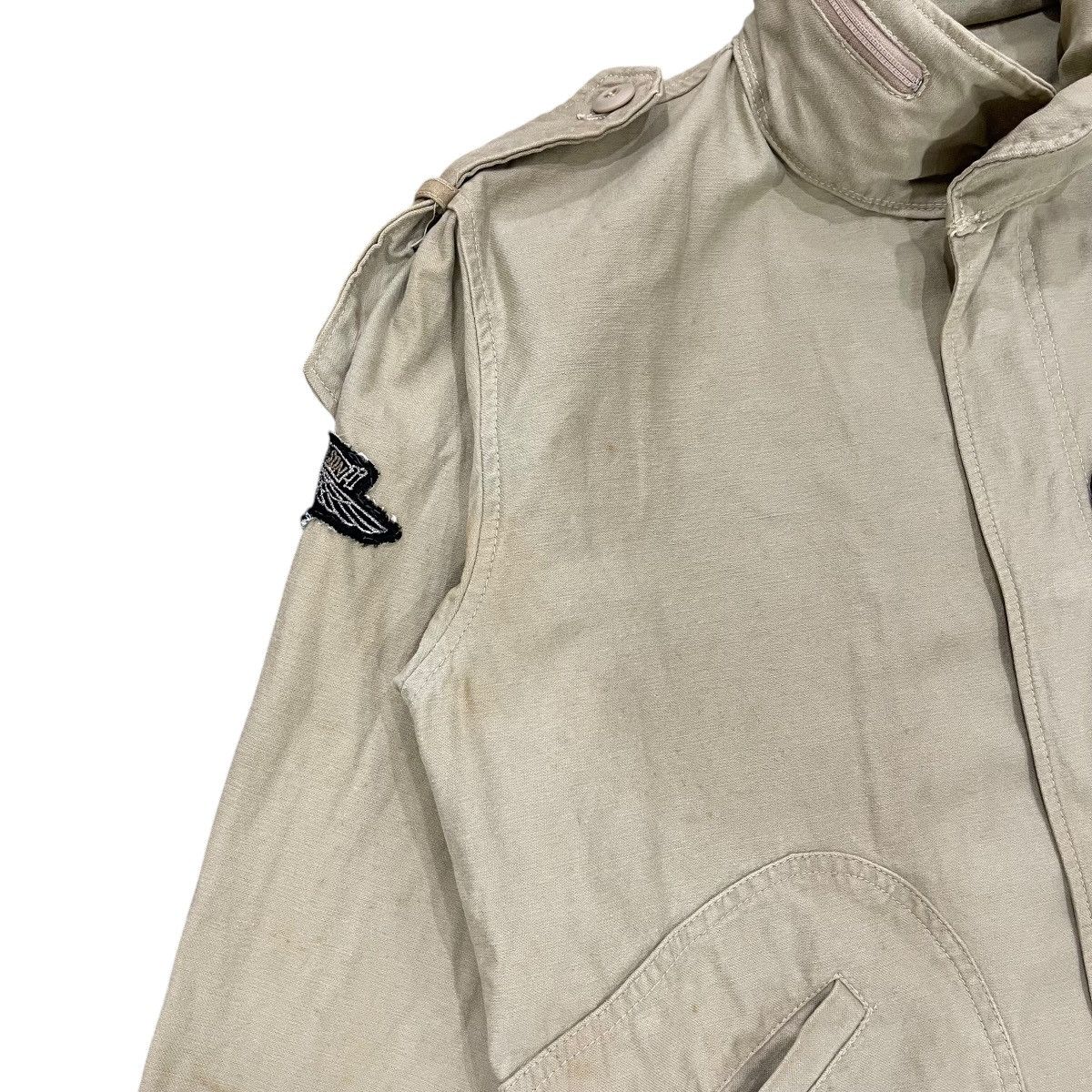 Harley Davidson × Vintage Vintage 90s Harley Davidson Air Force Patches Bomber Jacket Size US M / EU 48-50 / 2 - 4 Thumbnail