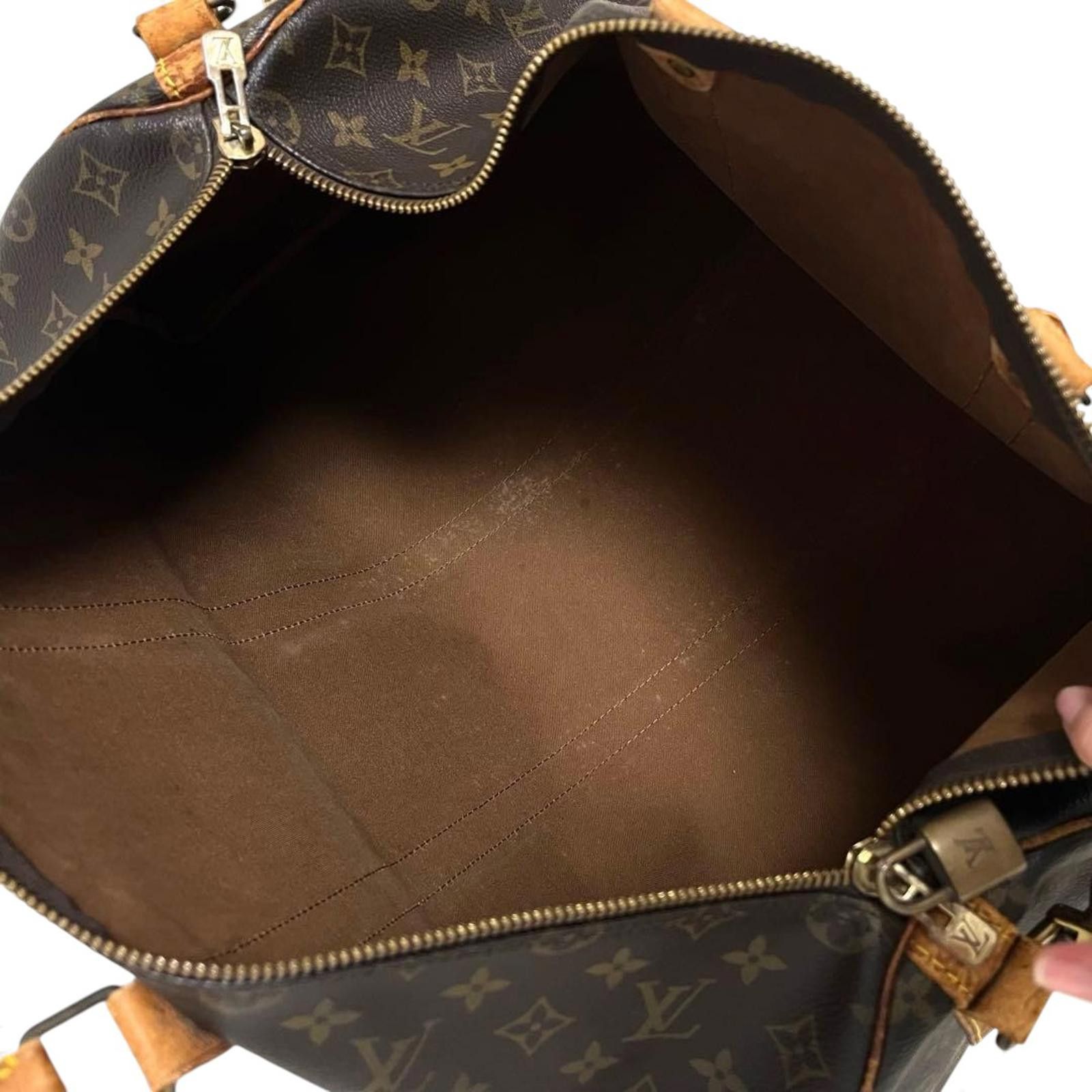 Louis Vuitton Louis Vuitton - Travel Bag Monogram Canvas Size ONE SIZE - 9 Thumbnail