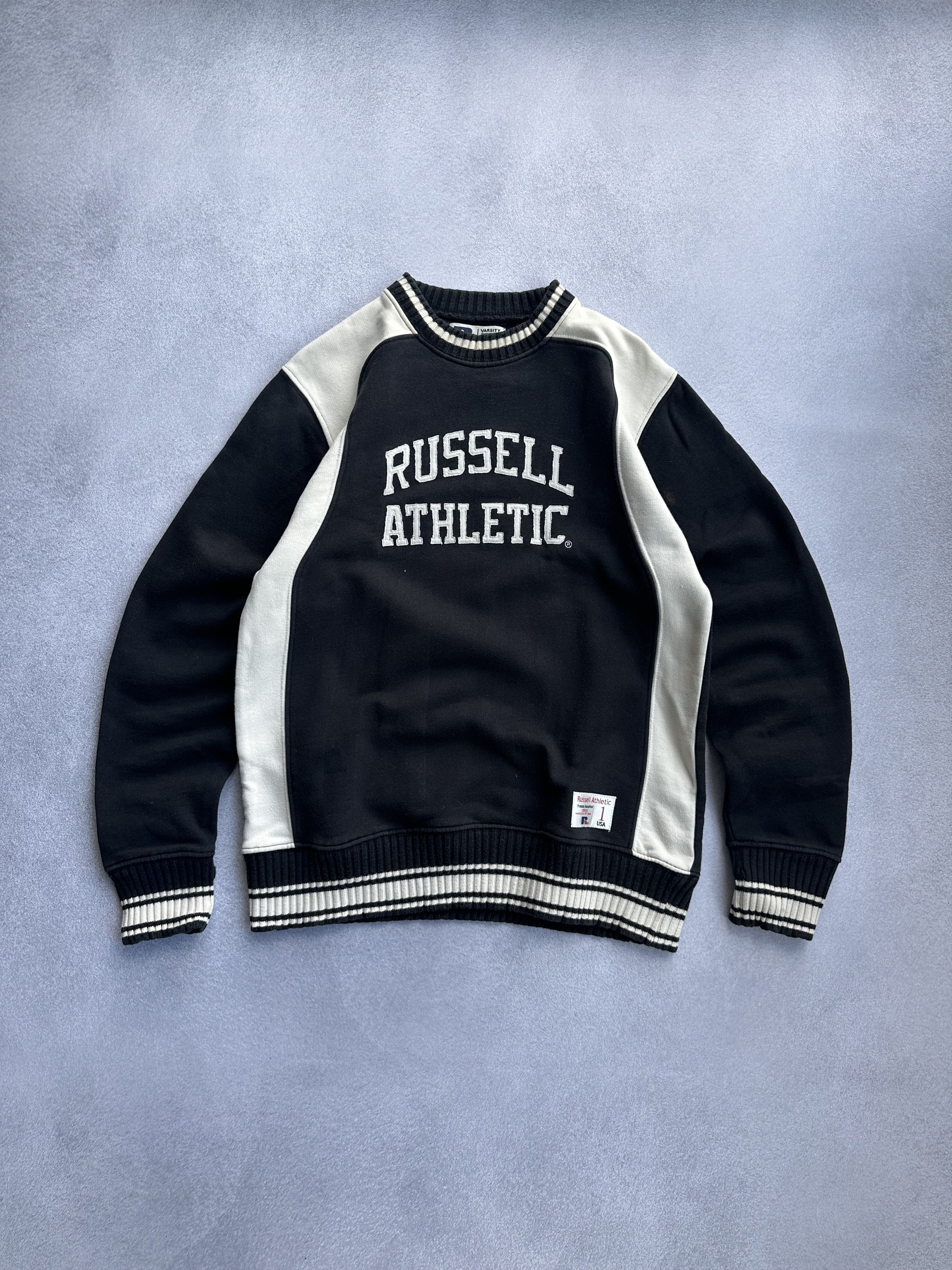 Russell Athletic × Vintage Vintage Russell Athletic Big Logo Sweatshirt Size US M / EU 48-50 / 2 - 1 Thumbnail