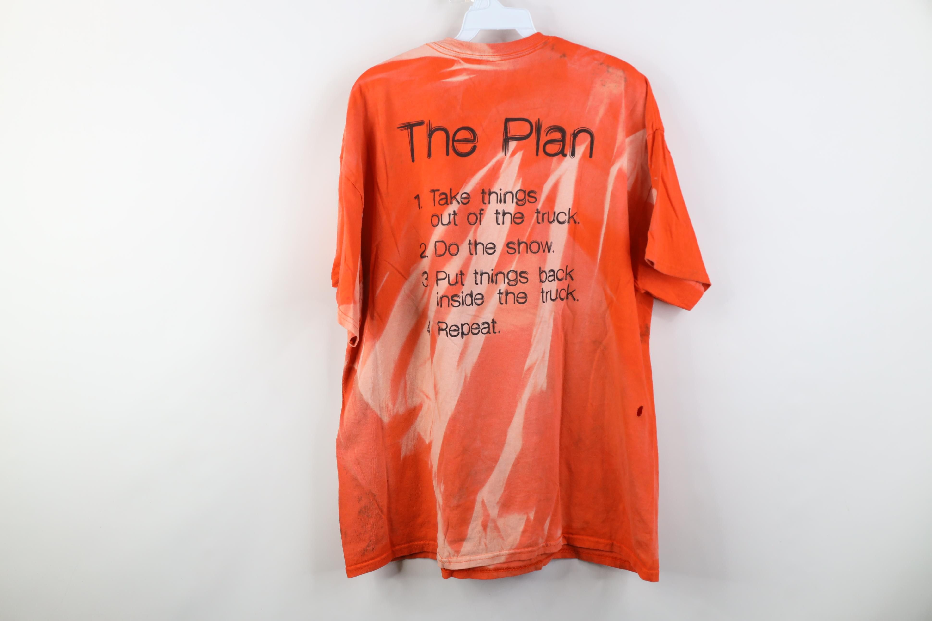 Vintage Vintage Y2K Cirque du Soleil Arena Tour Crew T-Shirt Orange Size US XL / EU 56 / 4 - 16 Thumbnail