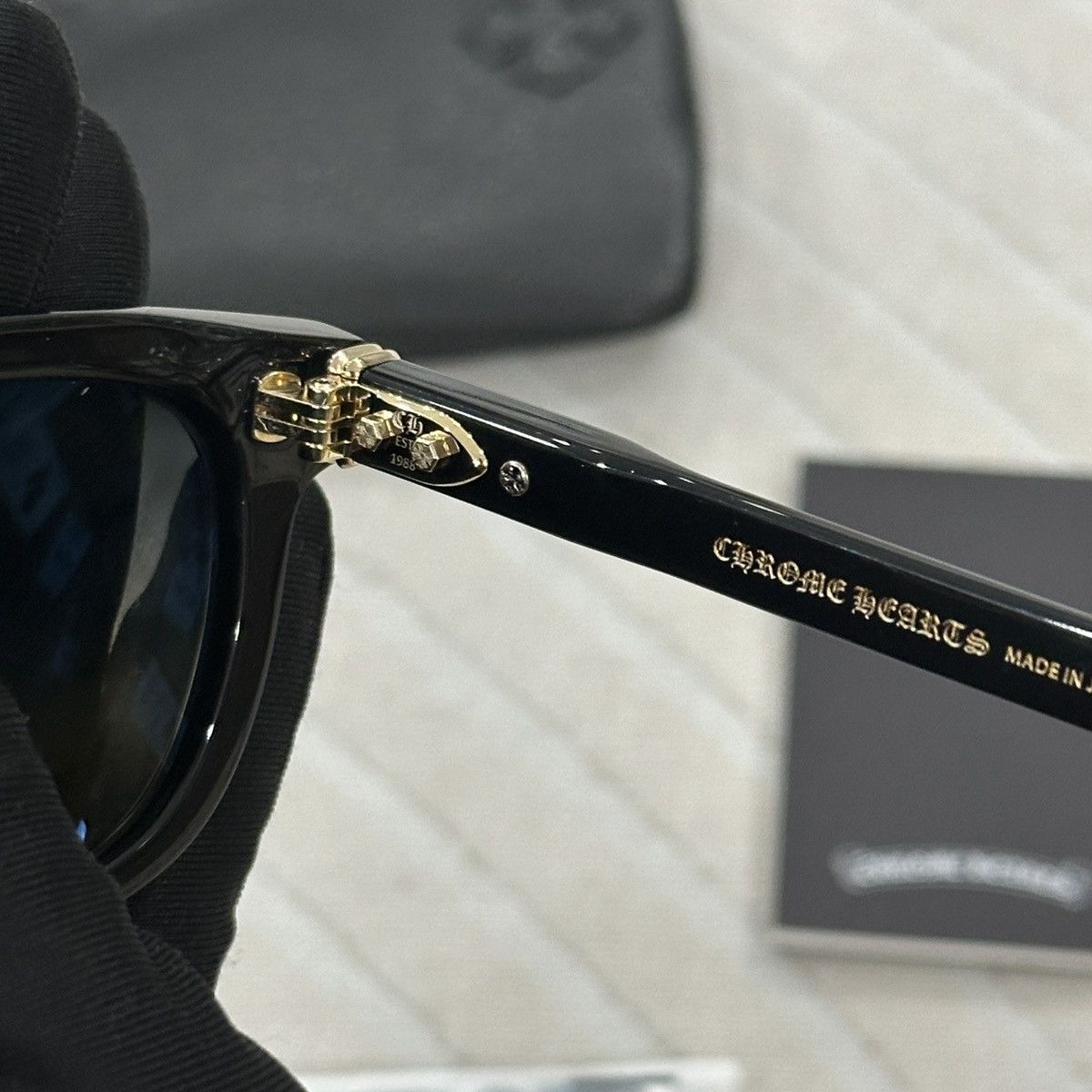 Chrome Hearts CHROME HEARTS SMOKE SHOW Black/18KGP Size ONE SIZE - 8 Thumbnail