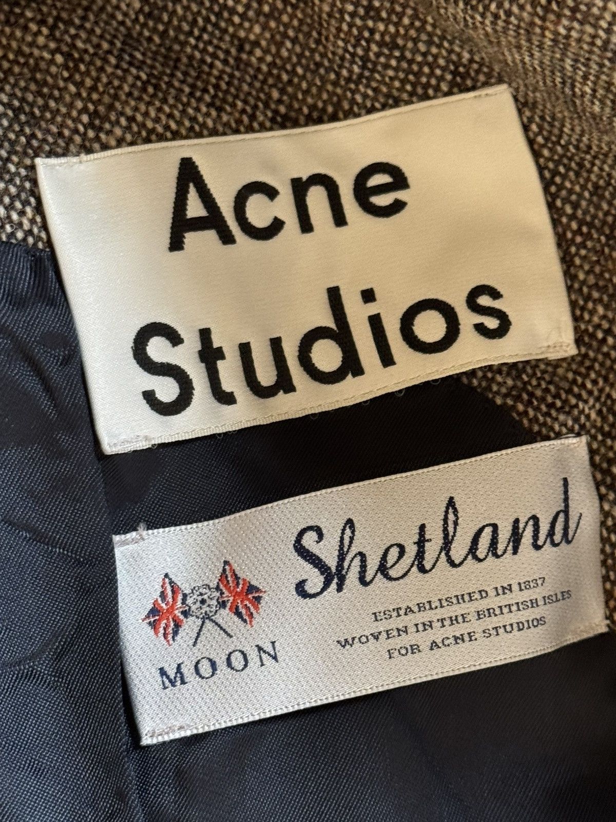 Acne Studios Sublime shetland wools blazer from Acne Studios Size 36R - 10 Thumbnail