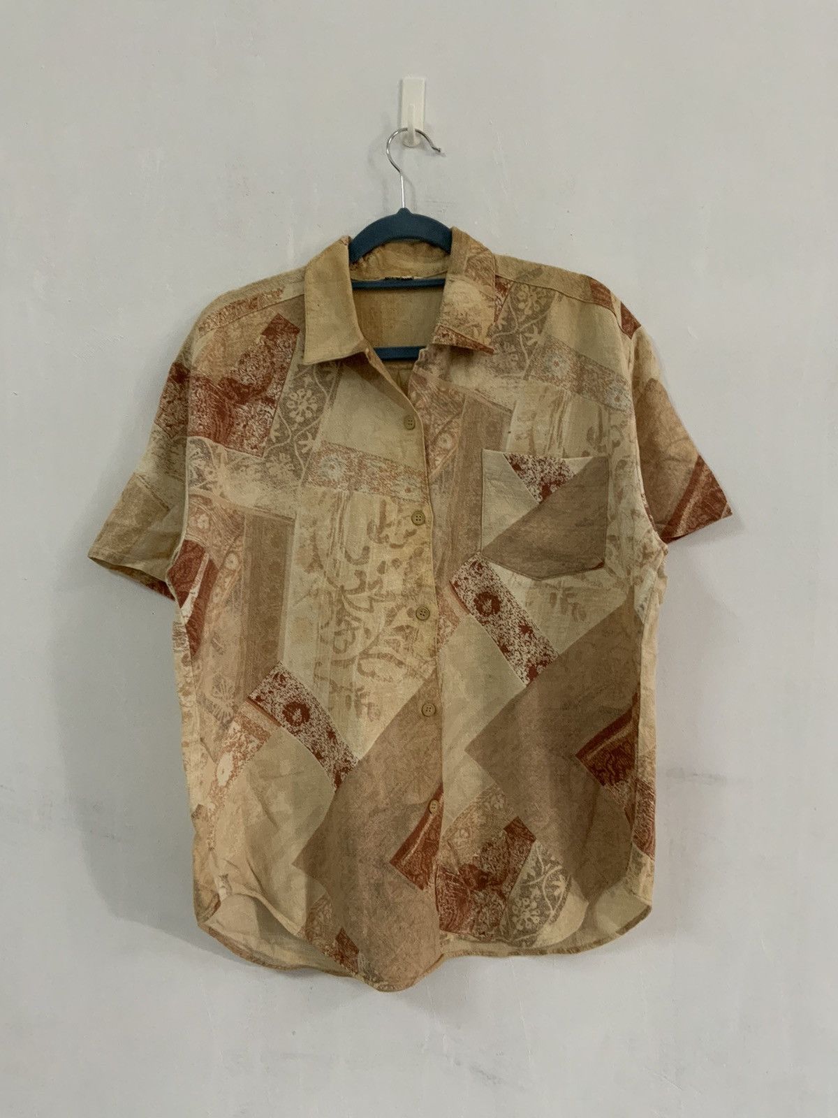 Vintage Vintage Aller A Pieo Hawaiian Camp Collar Shirt Size US M / EU 48-50 / 2 - 1 Thumbnail