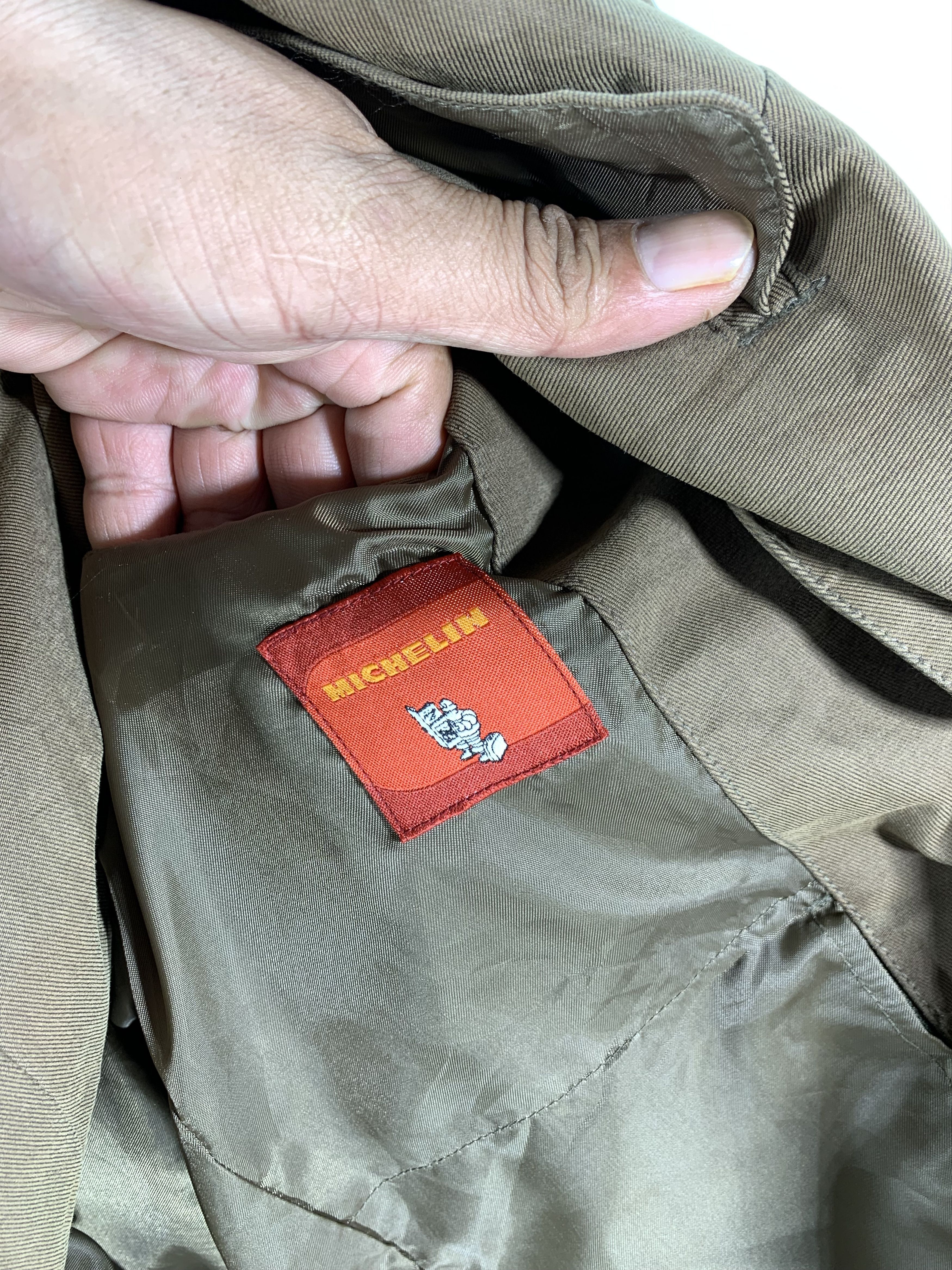 Japanese Brand × Vintage ⚡️Vintage Michelin blazer Faded Brown Size US M / EU 48-50 / 2 - 7 Thumbnail