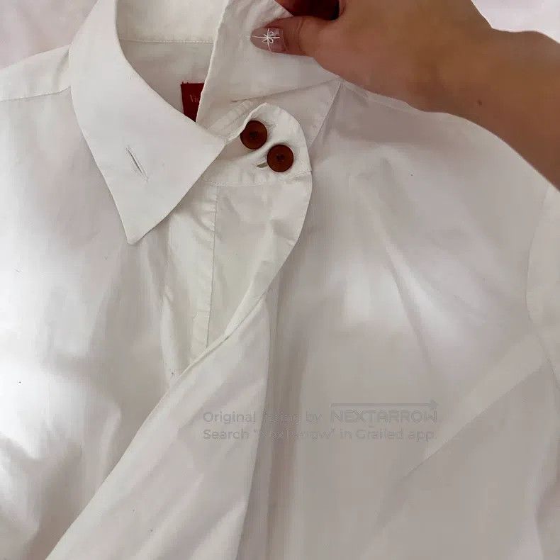 Vivienne Westwood Vivienne Westwood Alien-Shaped Structured Tie White Shirt Size S / US 4 / IT 40 - 5 Thumbnail