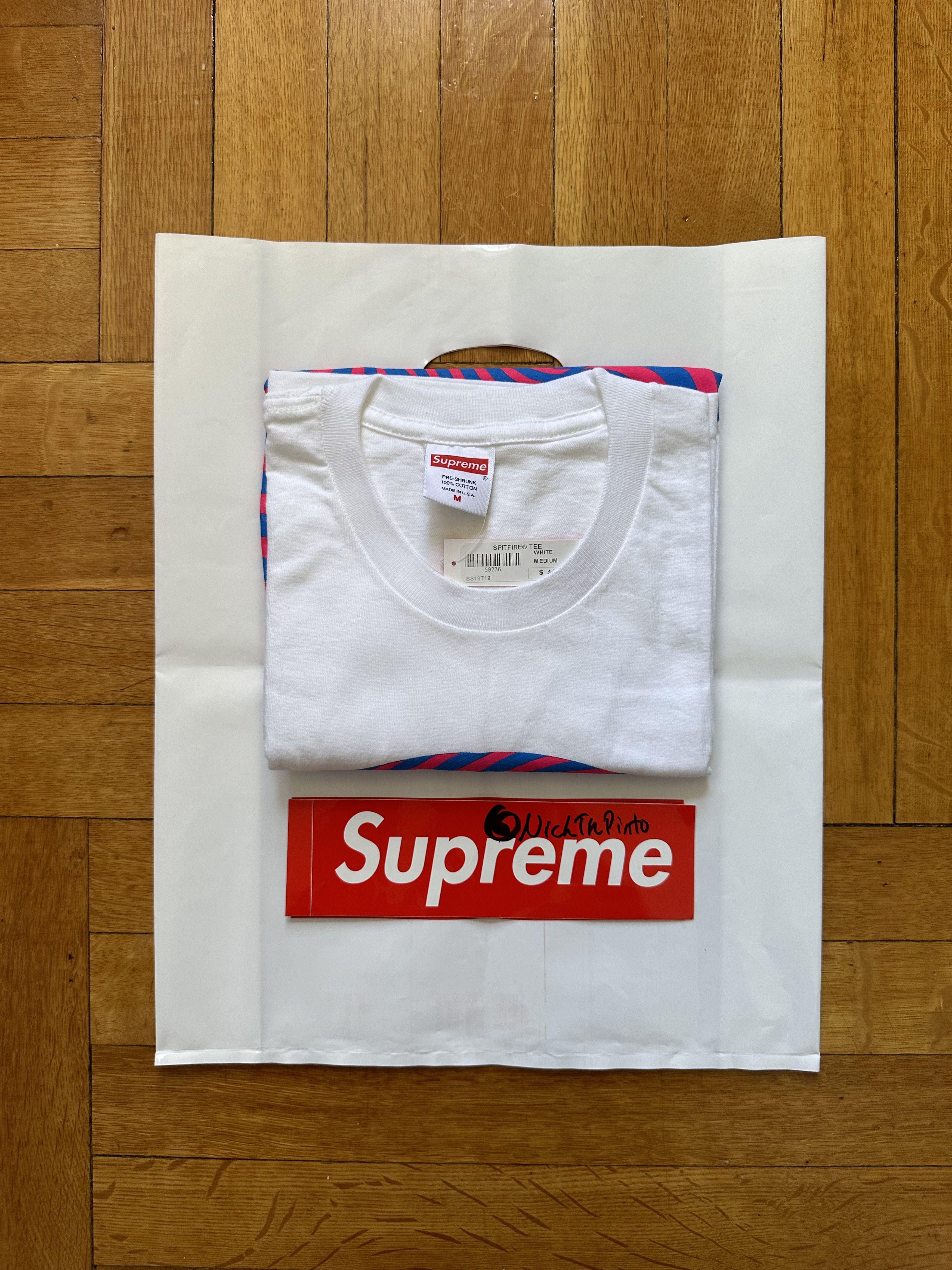 Spitfire × Supreme Spitfire Tee Size US M / EU 48-50 / 2 - 2 Thumbnail
