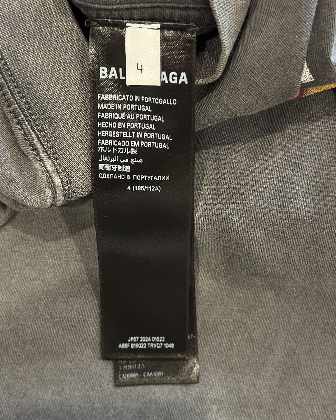 Balenciaga BALENCIAGA TBILISI TUBULAR LONG SLEEVE Demna Size US L / EU 52-54 / 3 - 10 Thumbnail