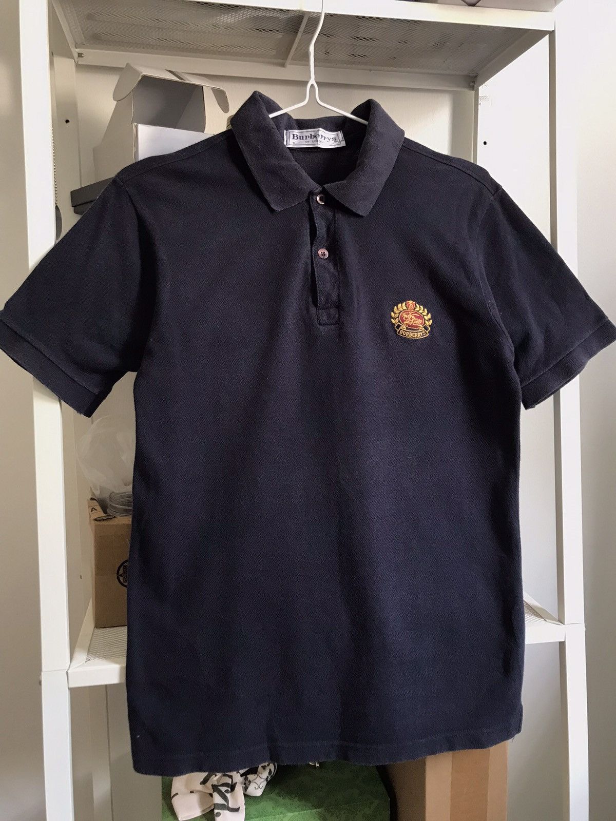 Burberry OFFER ME NOW🔥 VINTAGE Burberry Polo Colar Shirt 🔥 Size US S / EU 44-46 / 1 - 4 Thumbnail