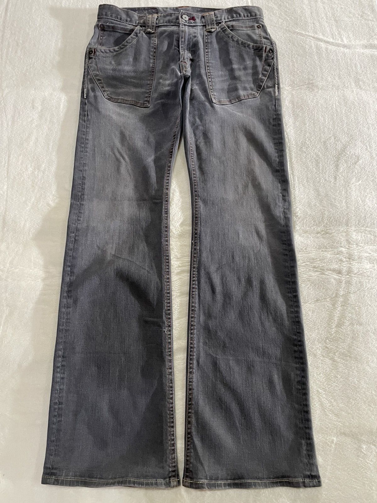 Vintage Japanese Brand Boot Cut Denim Jeans