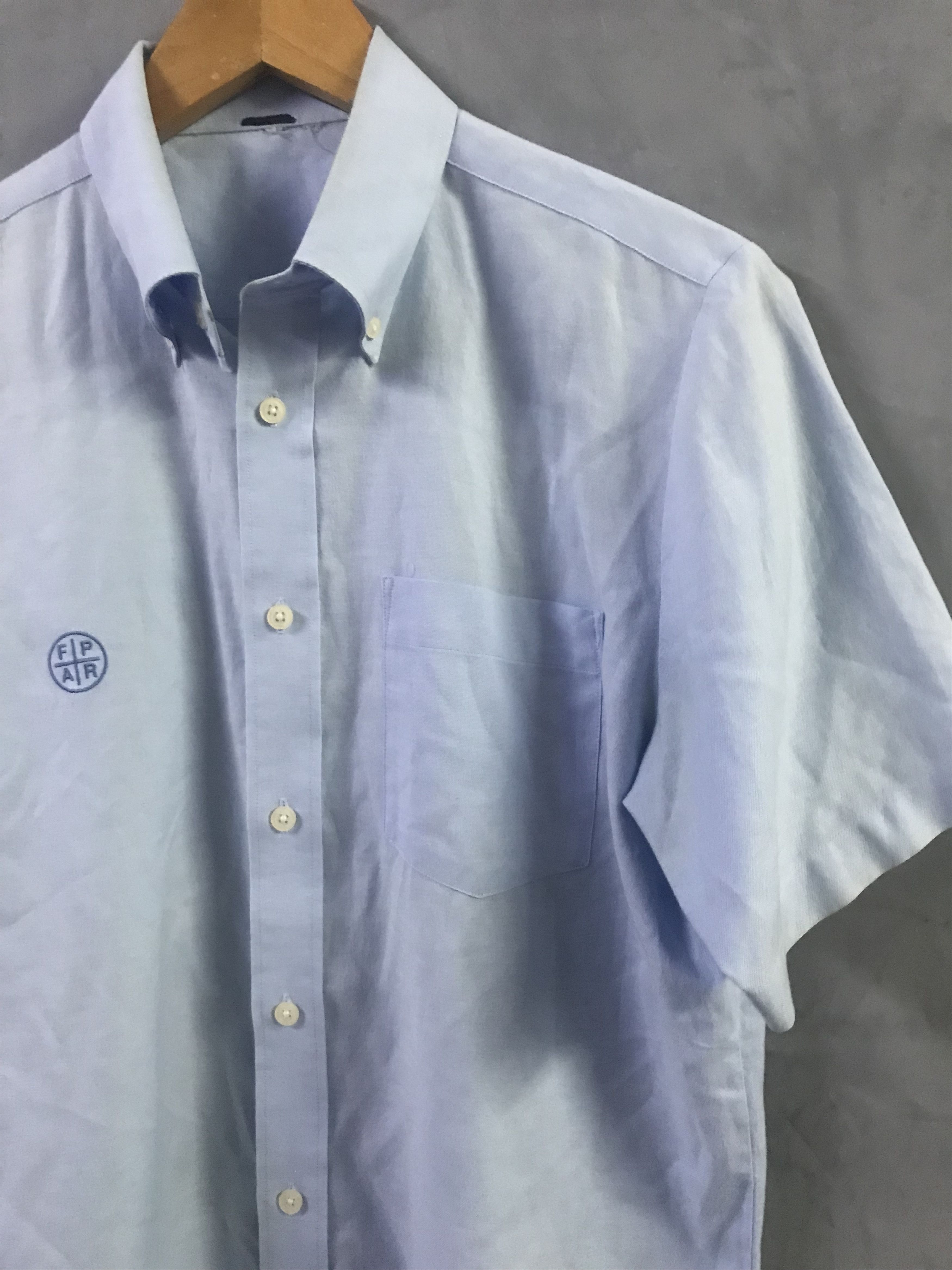 FPAR FPAR - Button Up Cotton Shirt Size US M / EU 48-50 / 2 - 3 Thumbnail