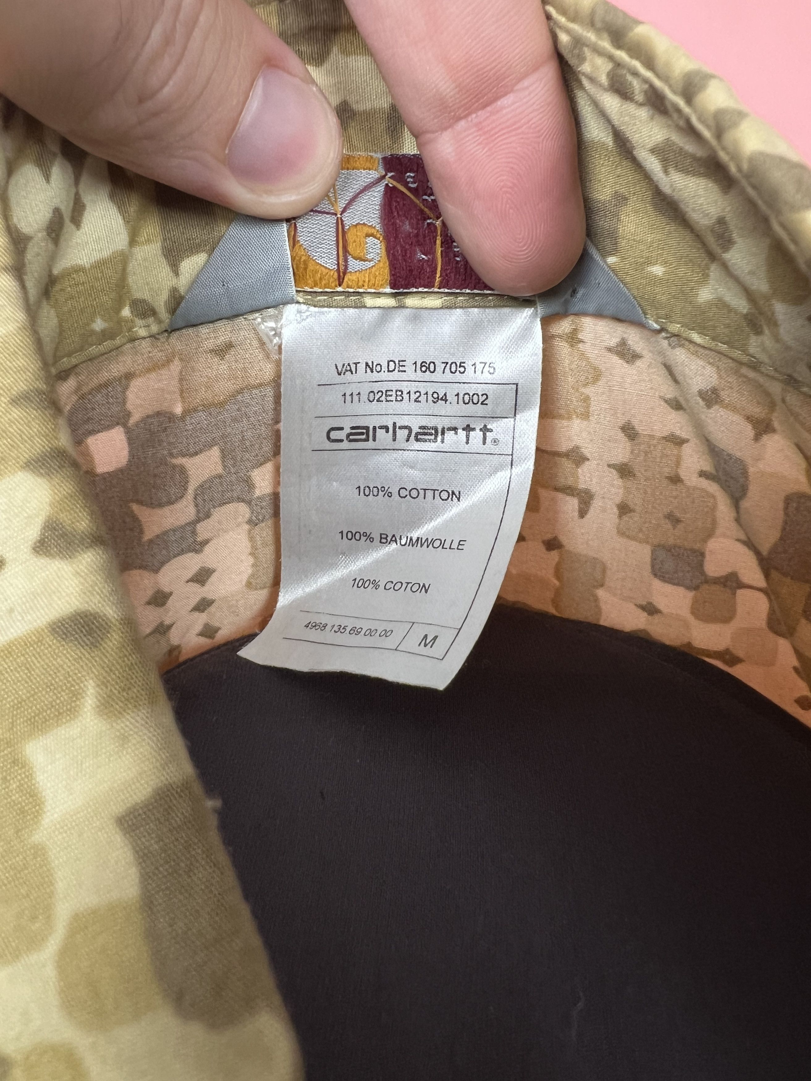 Carhartt carhartt streetwear shirt button ups sort sleeve camo Size US M / EU 48-50 / 2 - 7 Thumbnail