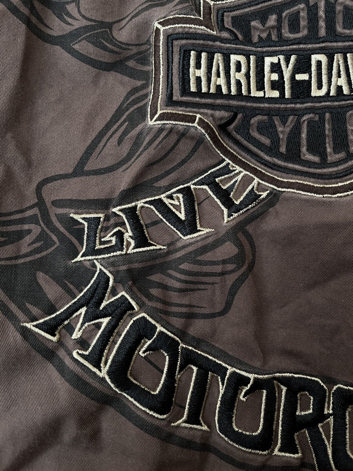 Harley Davidson Harley Davidson Short Sleeve Big Logo Shirt Size US M / EU 48-50 / 2 - 8 Thumbnail