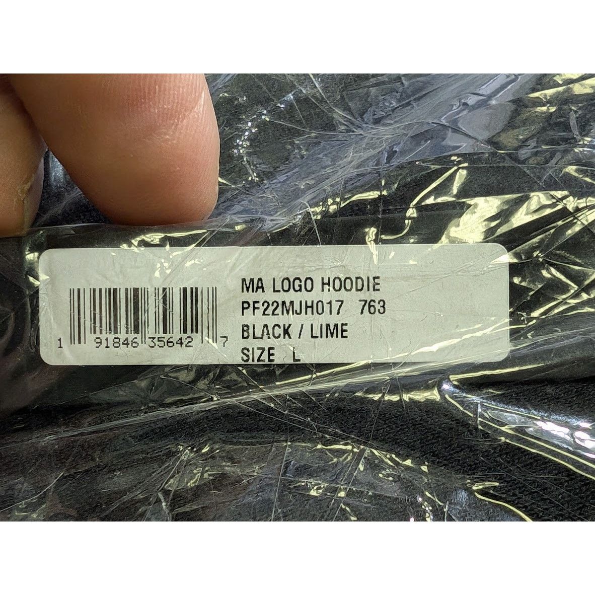 Amiri o1rshd1 Q:2 / MA Logo Hoodie in Black/Lime Size US L / EU 52-54 / 3 - 22 Thumbnail