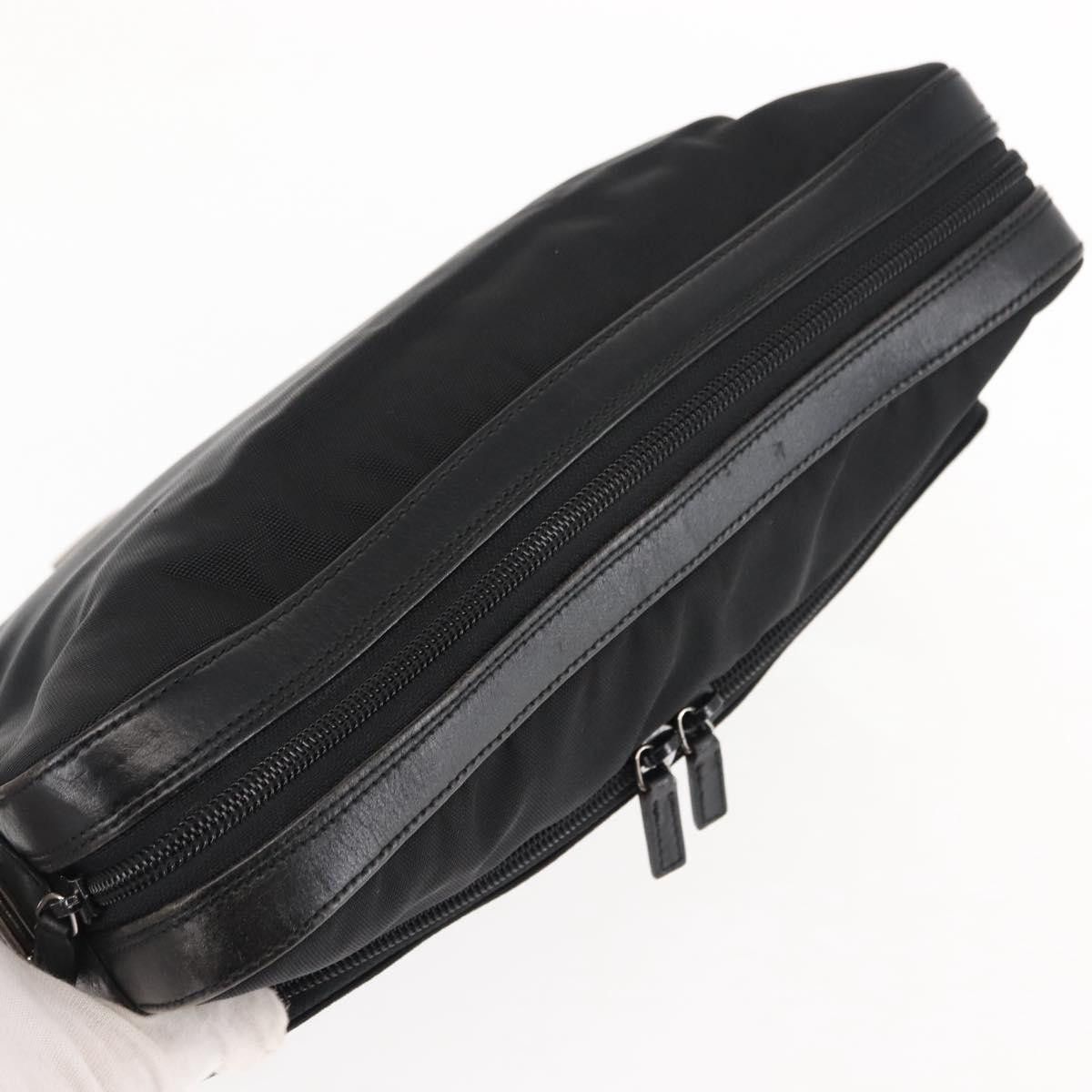 Gucci GUCCI Shoulder Bag Nylon Leather Black Size ONE SIZE - 6 Thumbnail