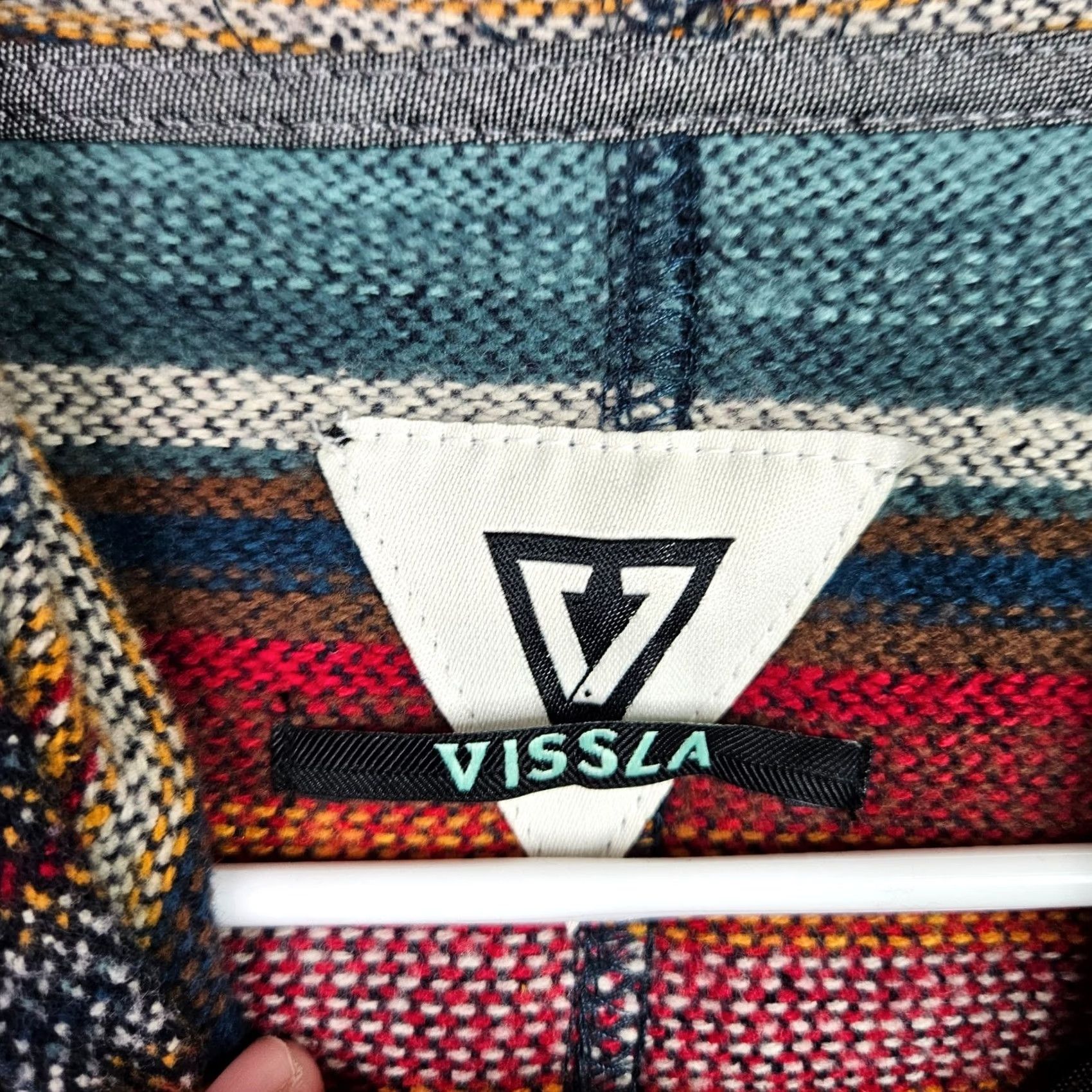 Vissla VISSLA Descanso Hooded Popover Hoodie Henley Men Cotton Size S Multicolor Hoody Jacket Men XS? Size US S / EU 44-46 / 1 - 5 Thumbnail