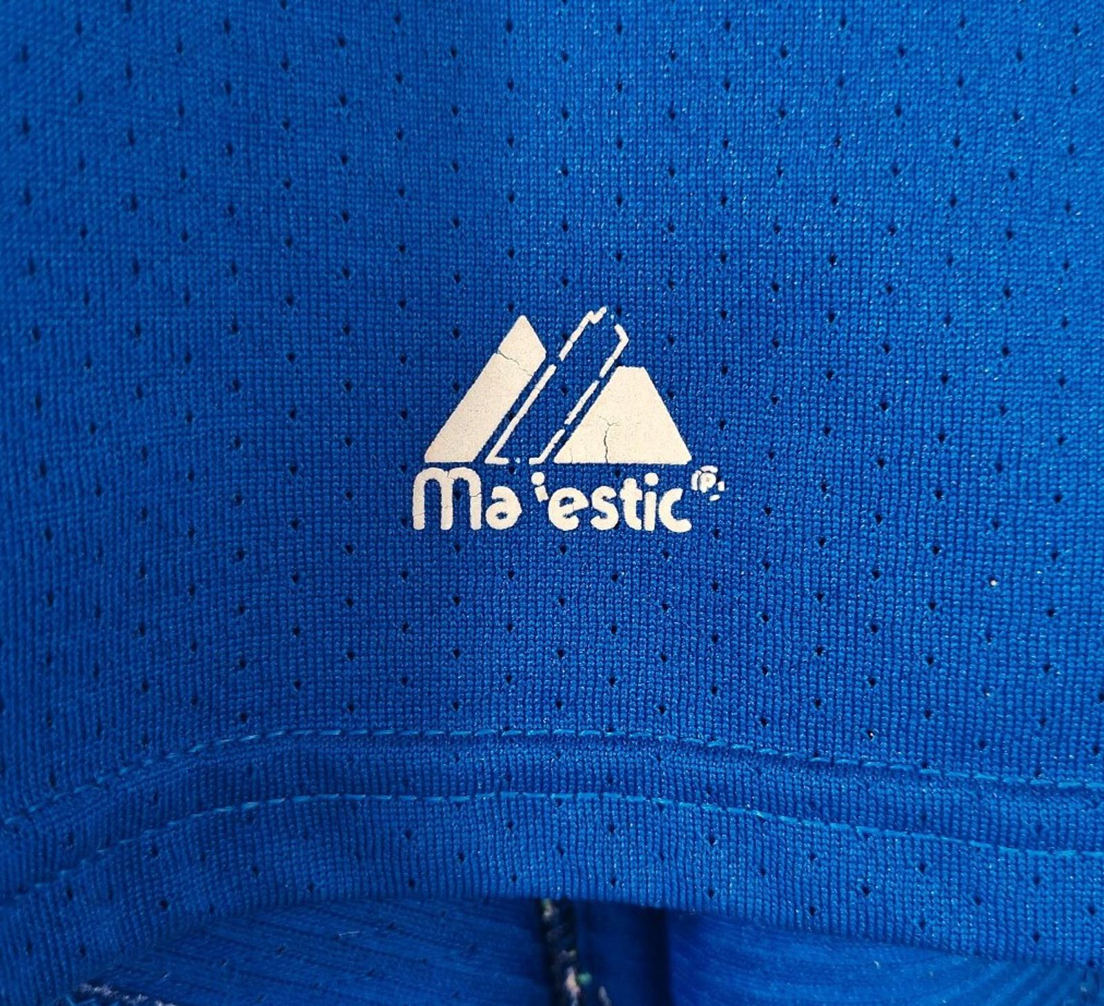 Majestic 1990's Majestic New York Mets Big Patches Black Jersey Size US XXL / EU 58 / 5 - 5 Thumbnail