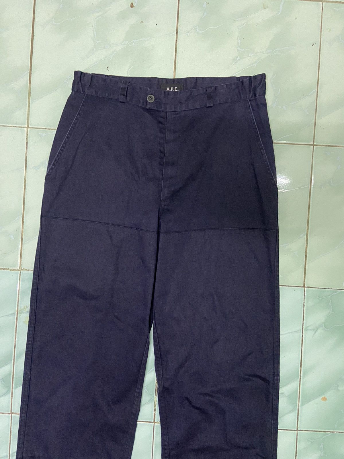 A.P.C. APC pants double knee chinos pants Size US 30 / EU 46 - 3 Thumbnail