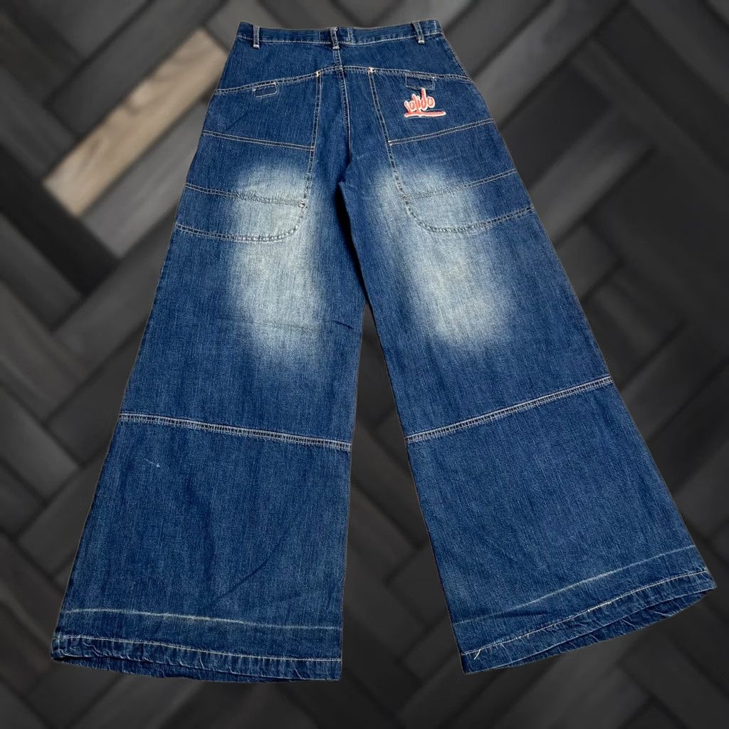 JNCO × Streetwear × Vintage Rare JNCO Vintage 90s Flamehead Jean