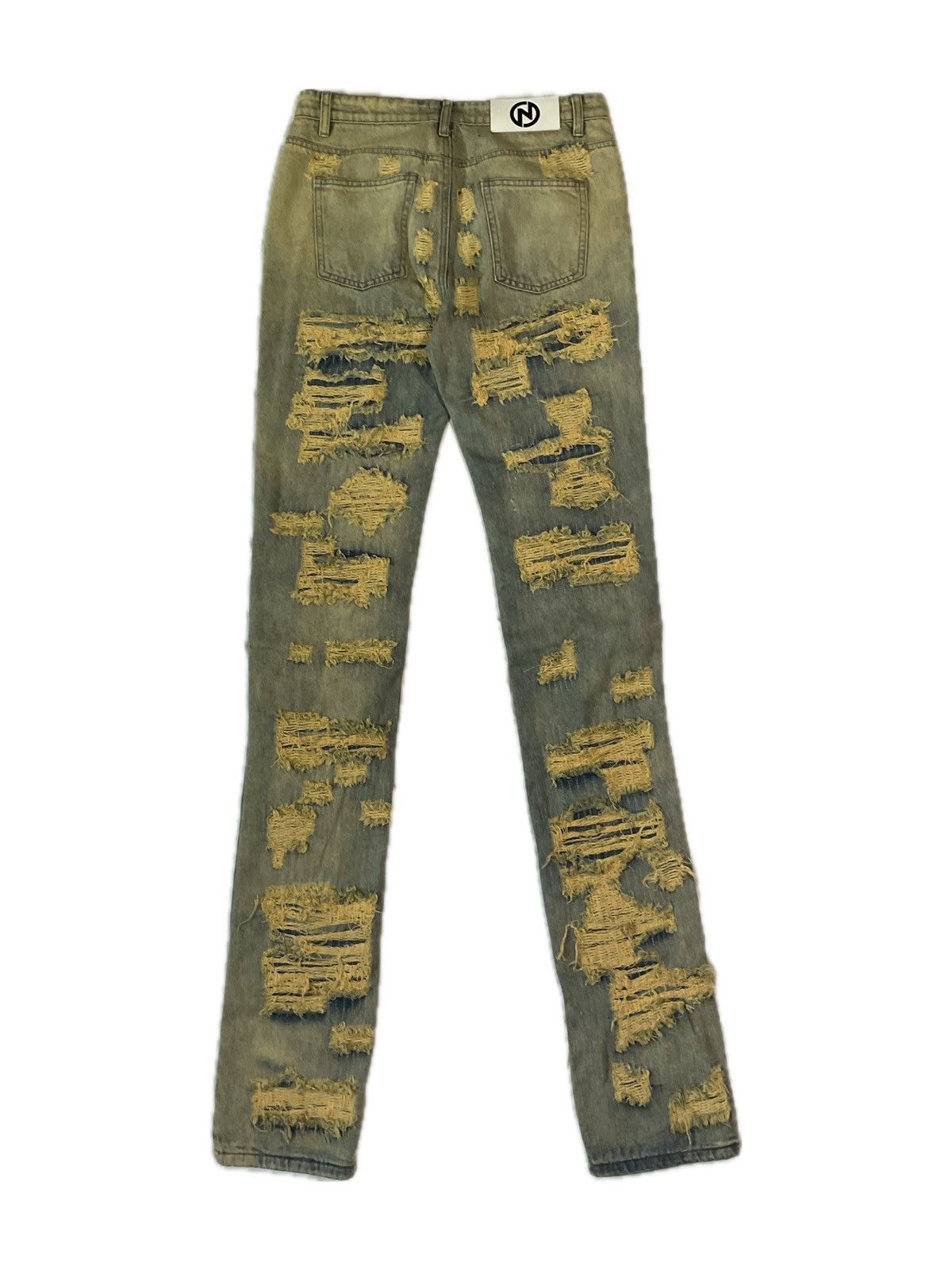 NYRVA Nyvra Stacked Denim Size US 32 / EU 48 - 2 Thumbnail