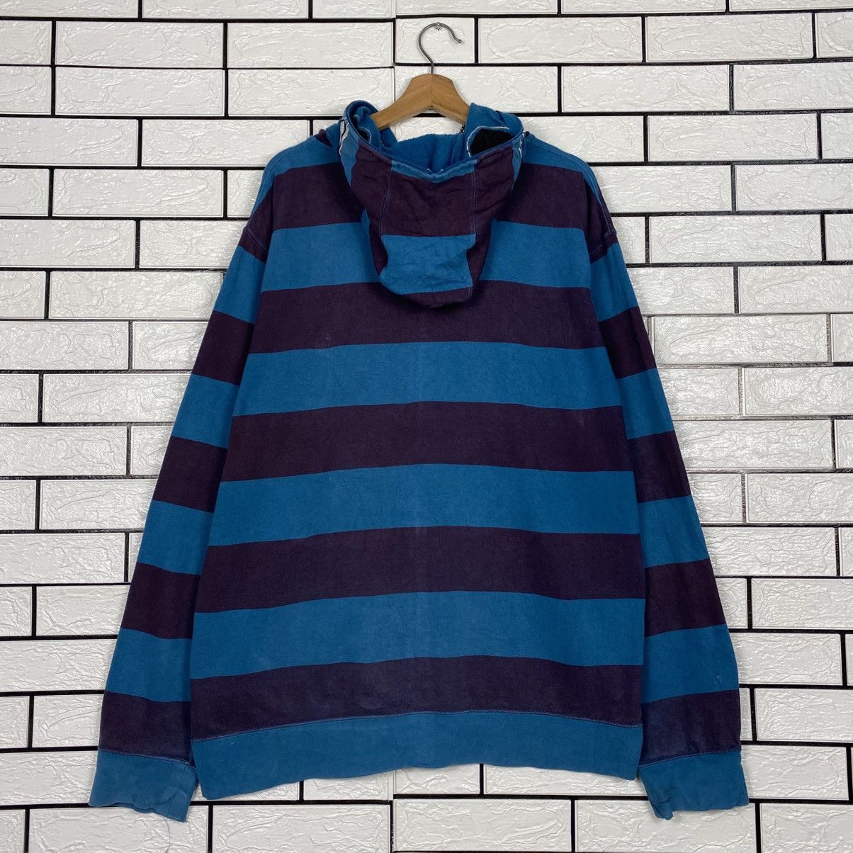 Japanese Brand Striped Zipper Jacket Volcom Biker Punk Style Size US XL / EU 56 / 4 - 9 Thumbnail
