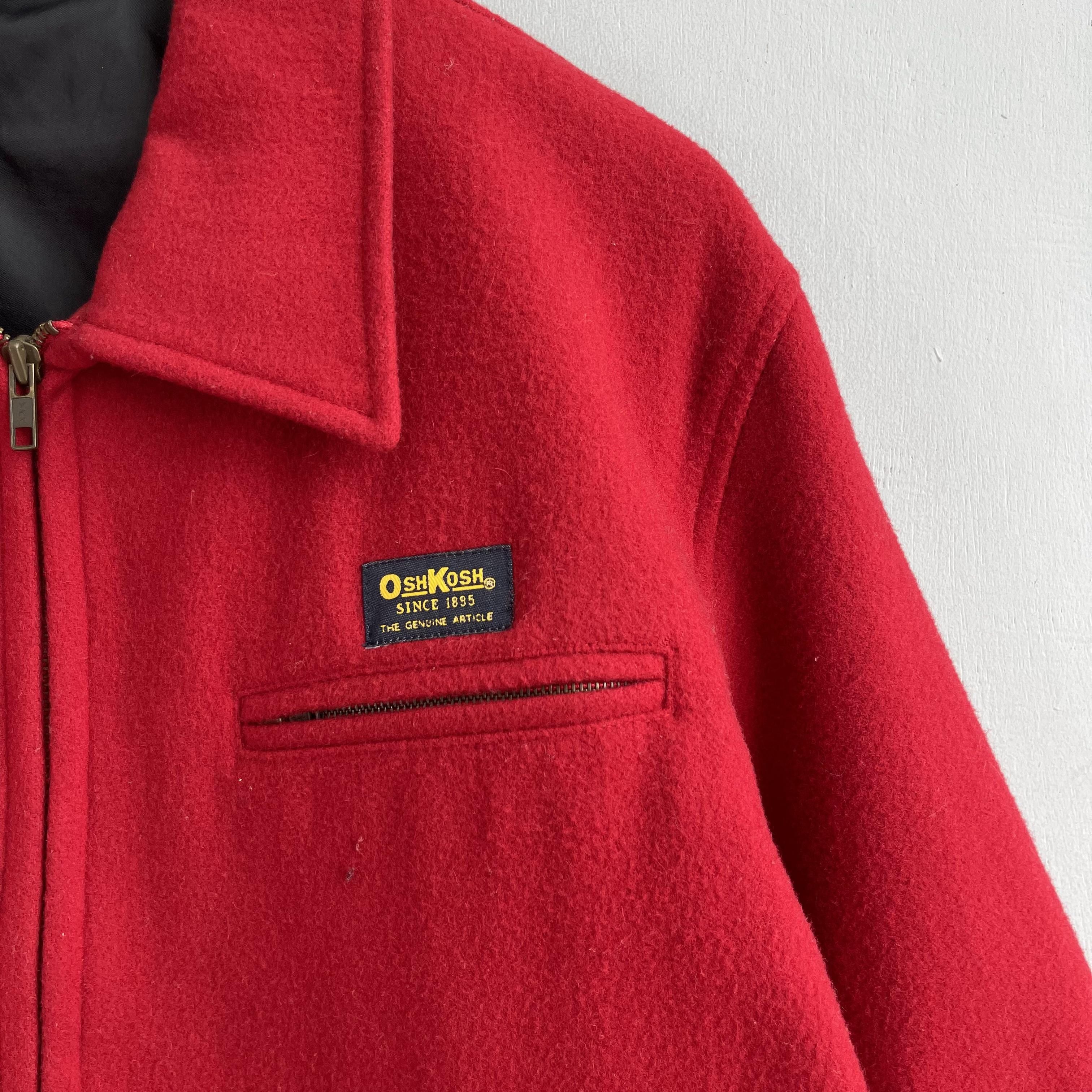 Oshkosh × Vintage Vintage OSHKOSH Cold Weather Zipper Wool Heavy Jacket Size US M / EU 48-50 / 2 - 3 Thumbnail