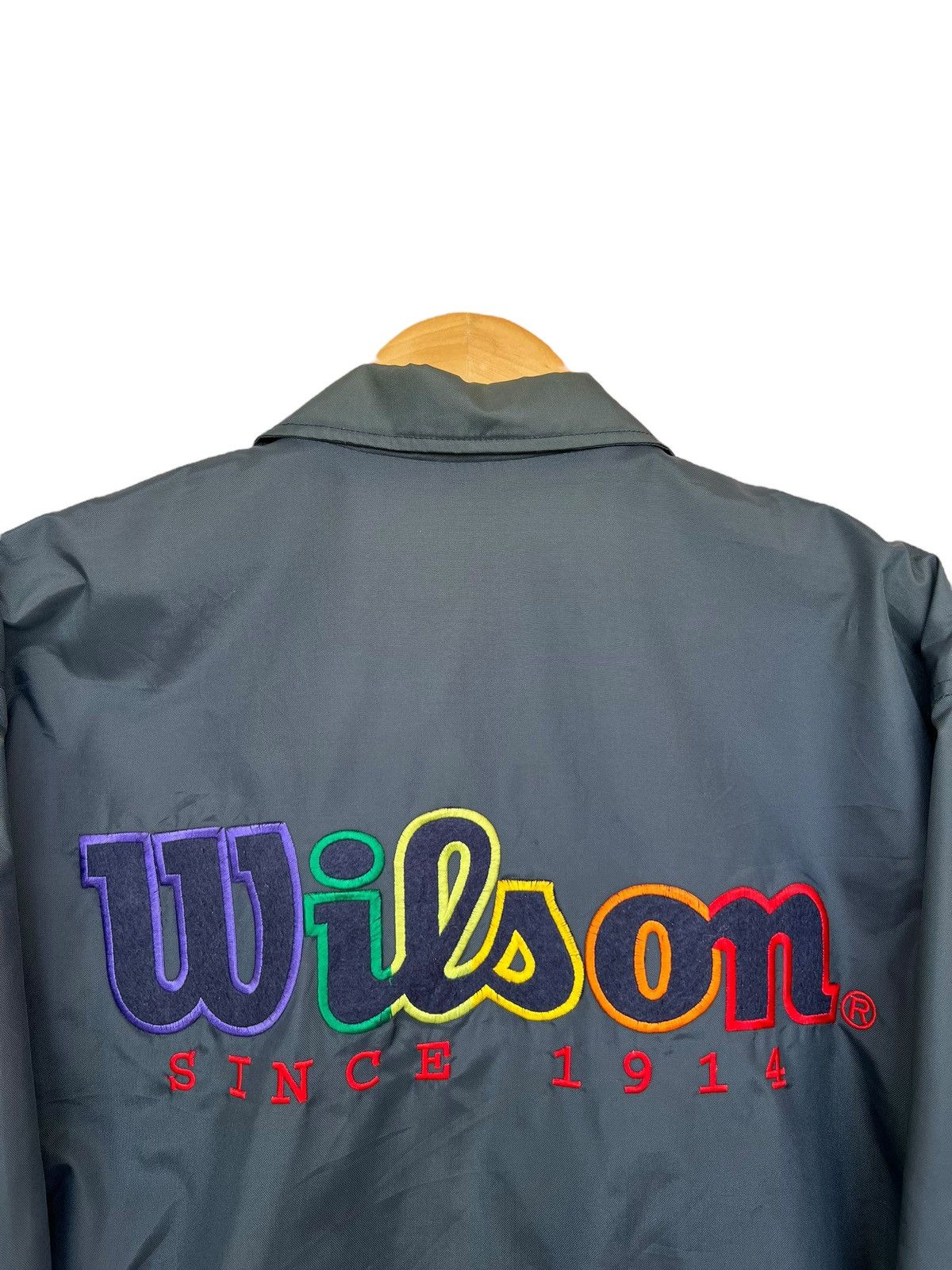 Wilson Vintage Wilson Athletics Multicolour Logo Jacket Size US M / EU 48-50 / 2 - 5 Thumbnail