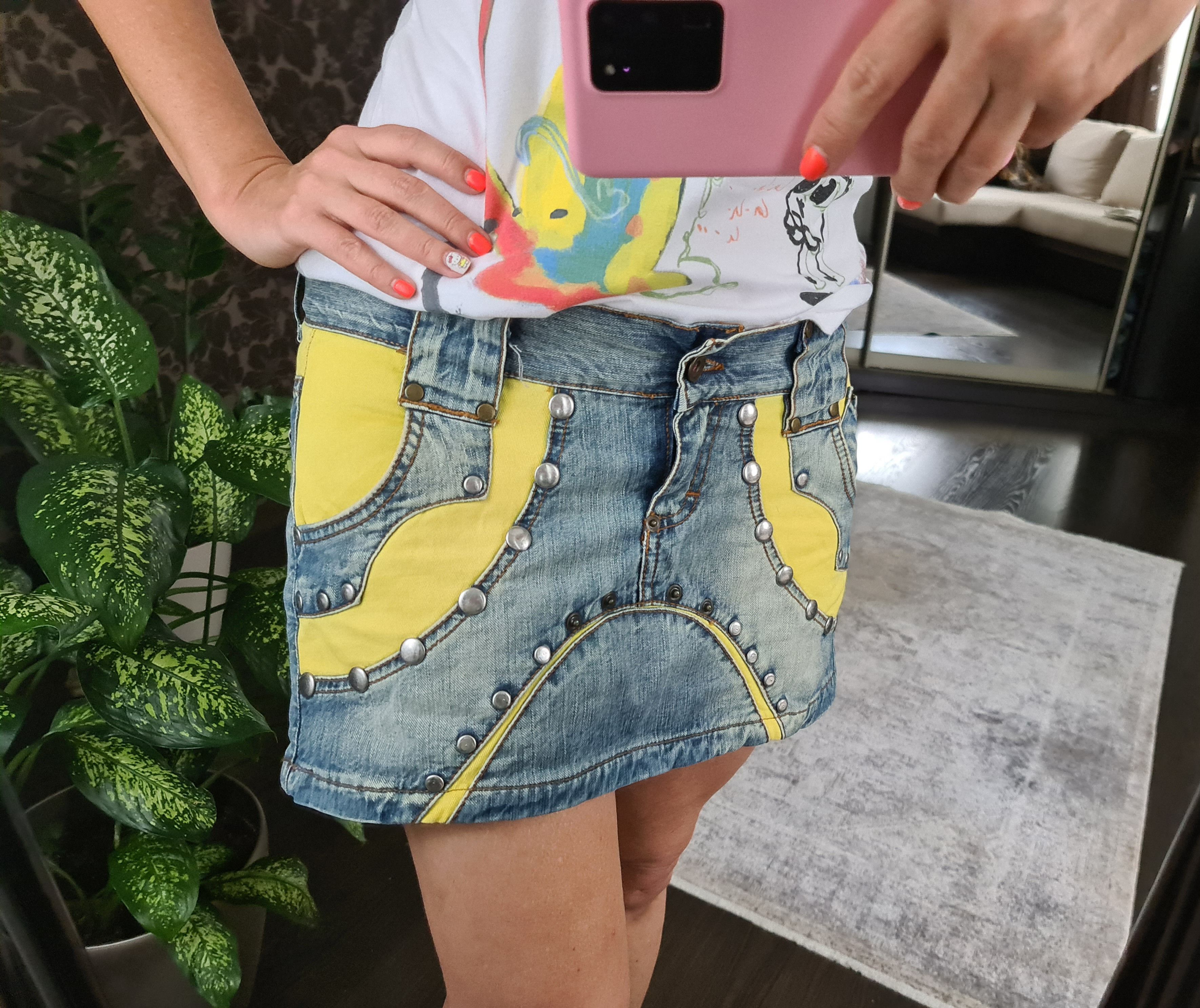 Steven Alan BRAY STEVE ALAN denim mini skirt Size 29" - 1 Thumbnail
